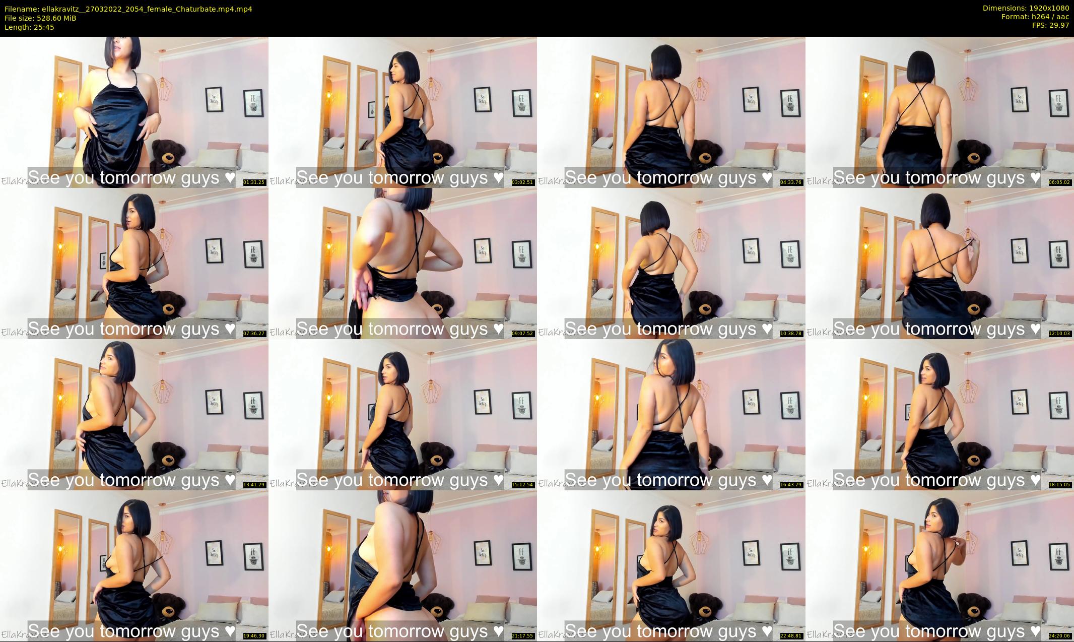 ellakravitz_ — 26 minute Chaturbate female cam show recording, 1080p, Mar 27, 2022