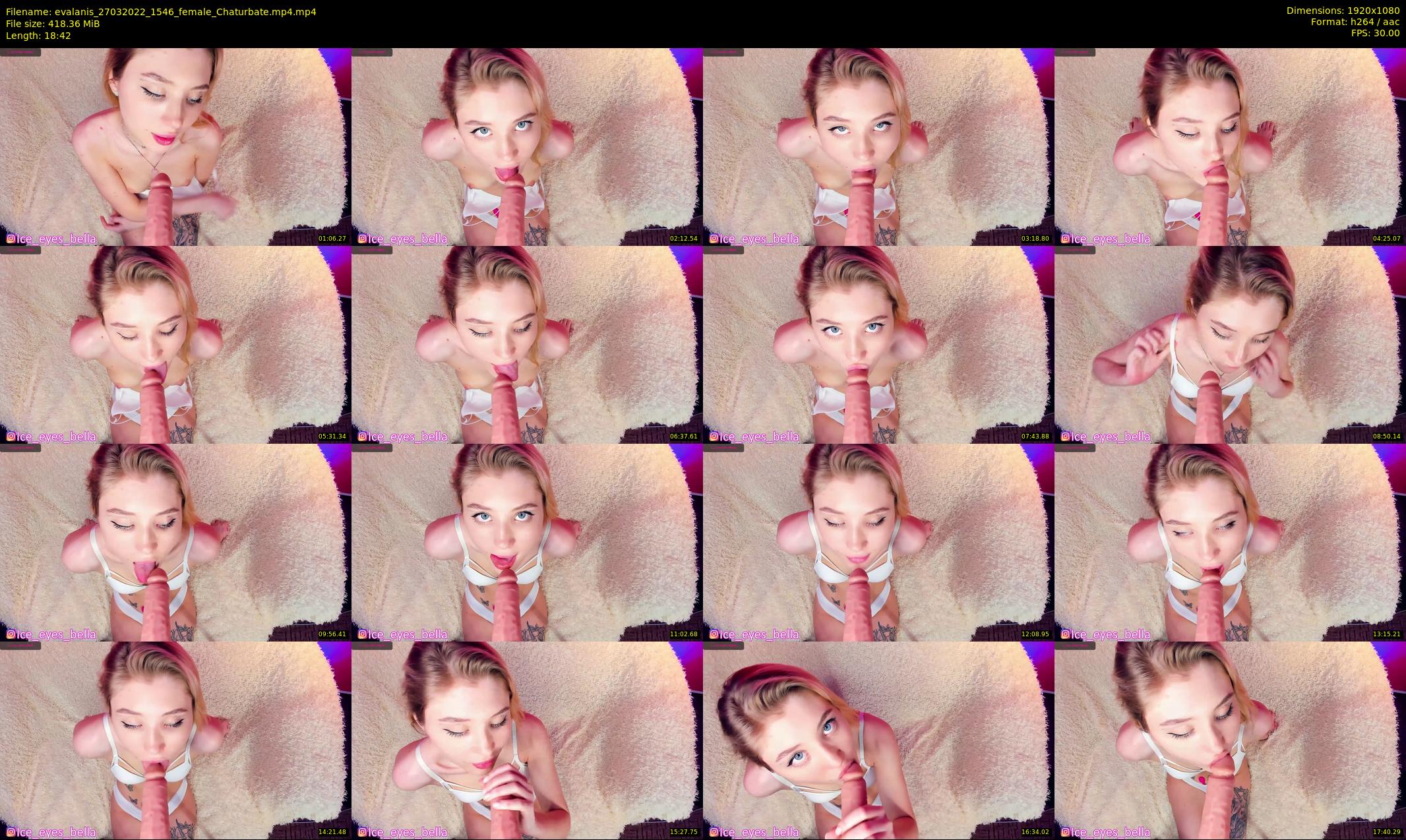evalanis — 19 minute Chaturbate couple cam show recording, 1080p, Mar 27, 2022