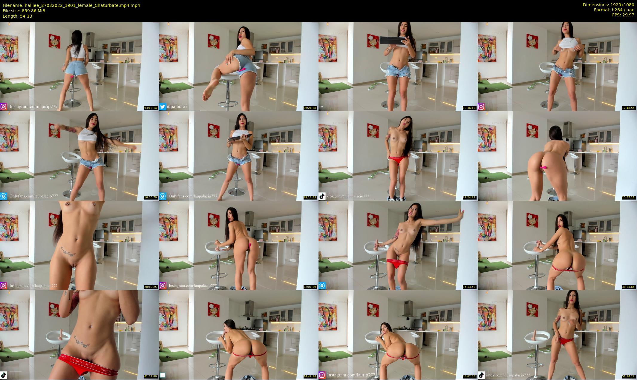 halliee — 55 minute Chaturbate couple cam show recording, 1080p, Mar 27, 2022