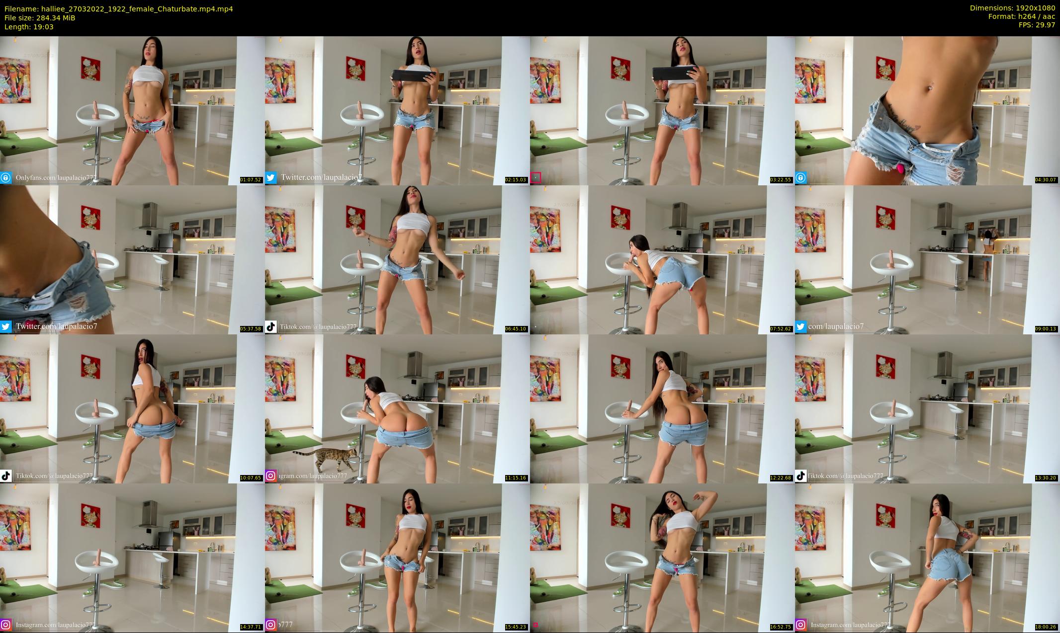 halliee — 20 minute Chaturbate couple cam show recording, 1080p, Mar 27, 2022