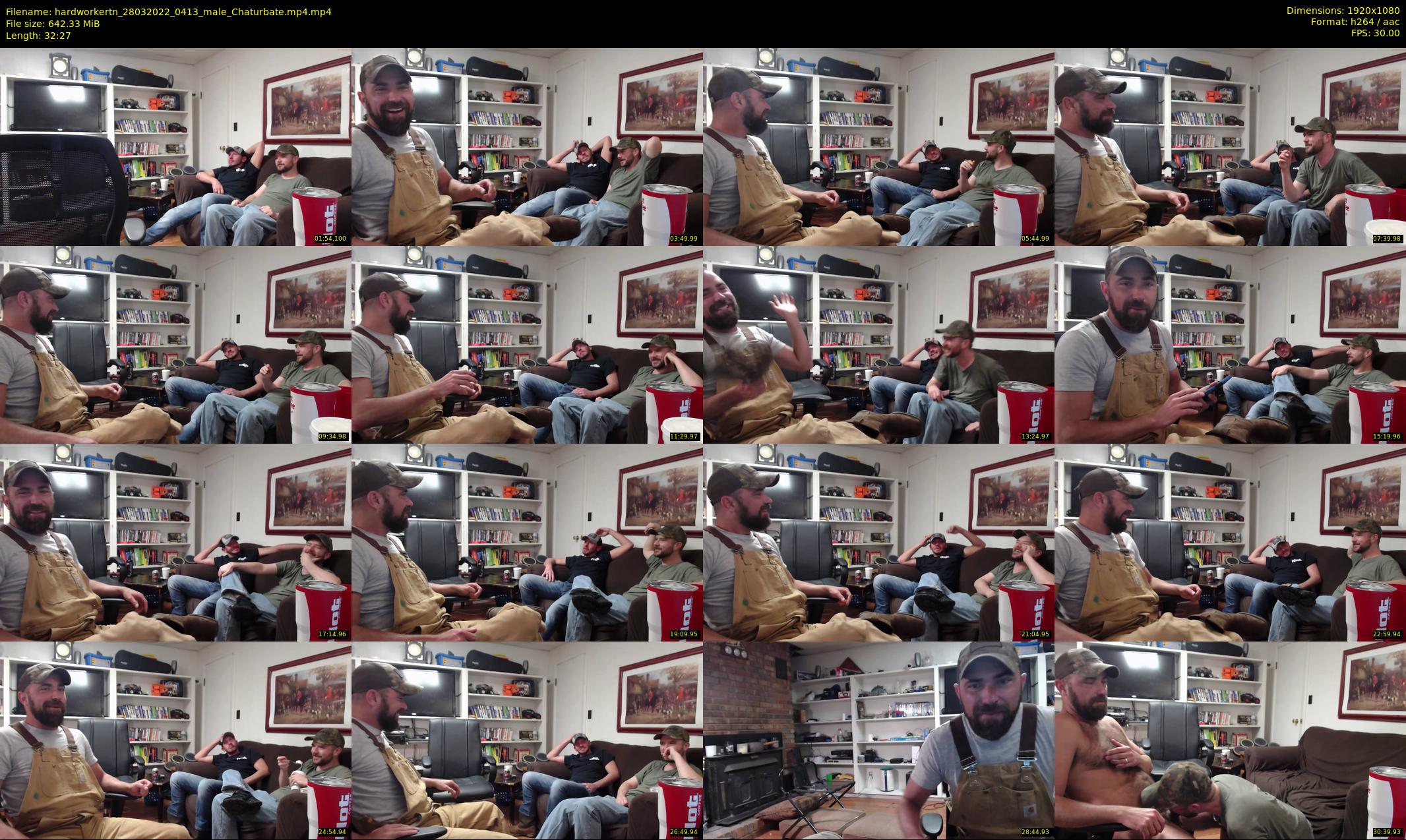 hardworkertn — 33 minute Chaturbate male cam show recording, 1080p, Mar 28, 2022
