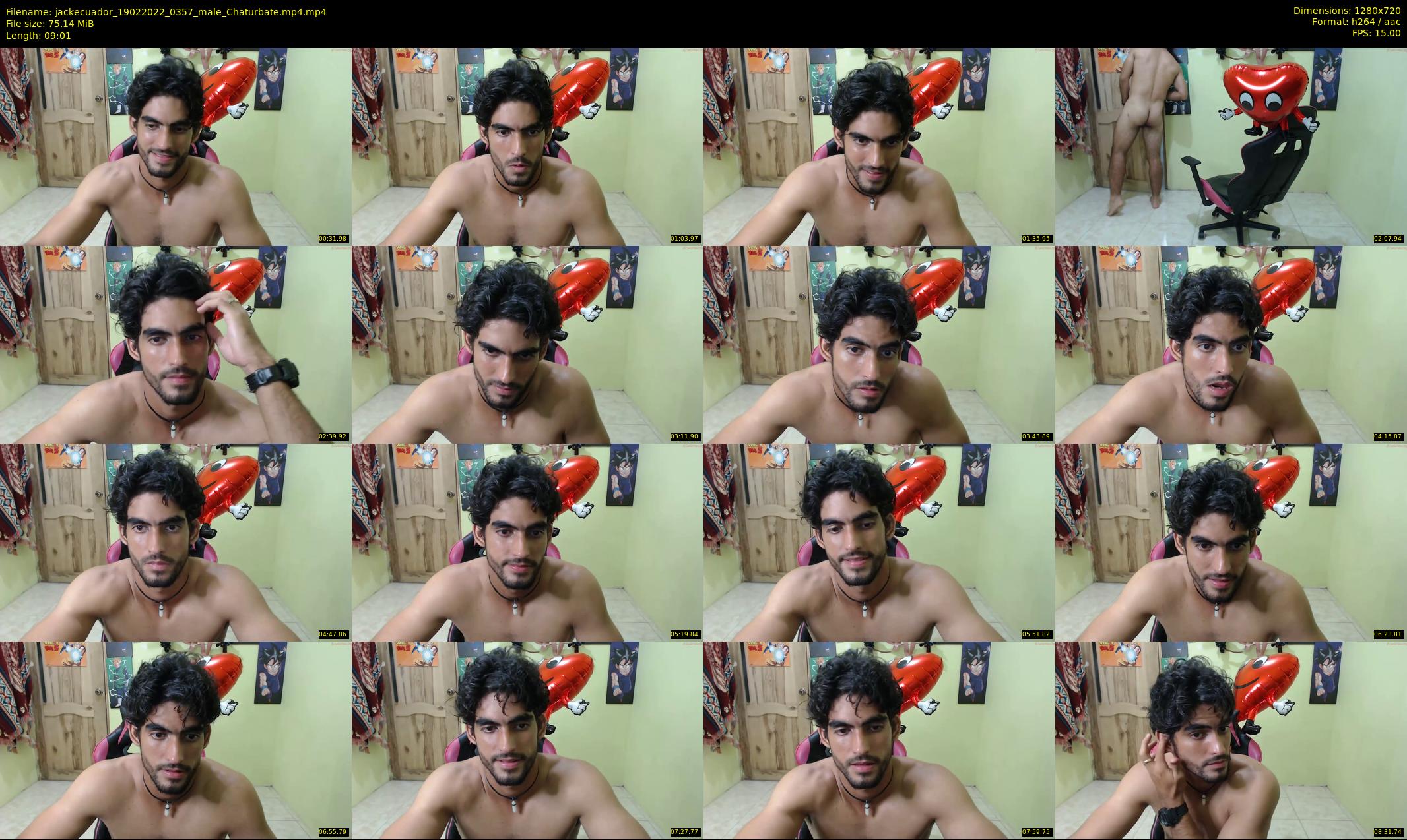 jackecuador — 10 minute Chaturbate male cam show recording, 720p, Feb 19, 2022