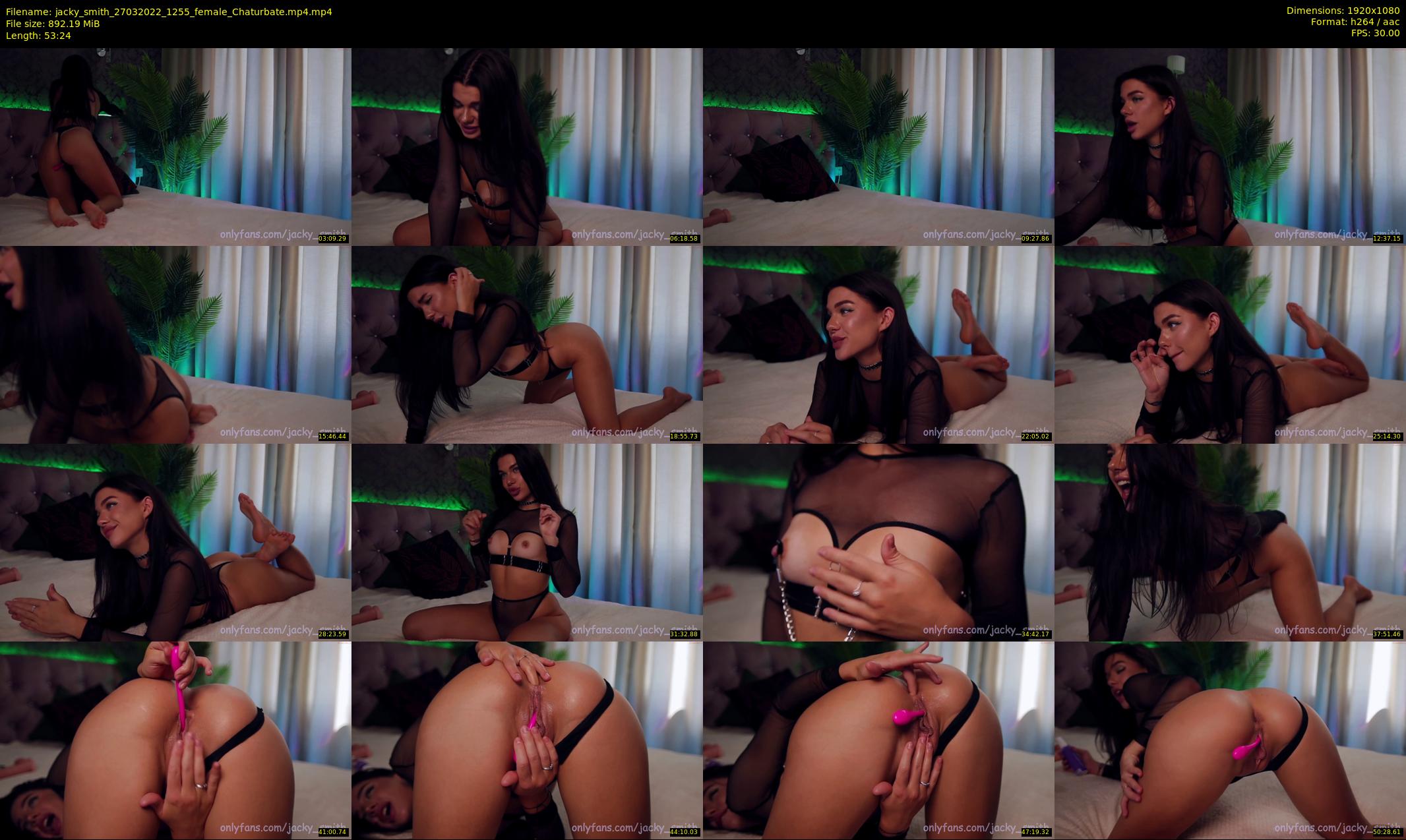 jacky_smith — 54 minute Chaturbate female cam show recording, 1080p, Mar 27, 2022