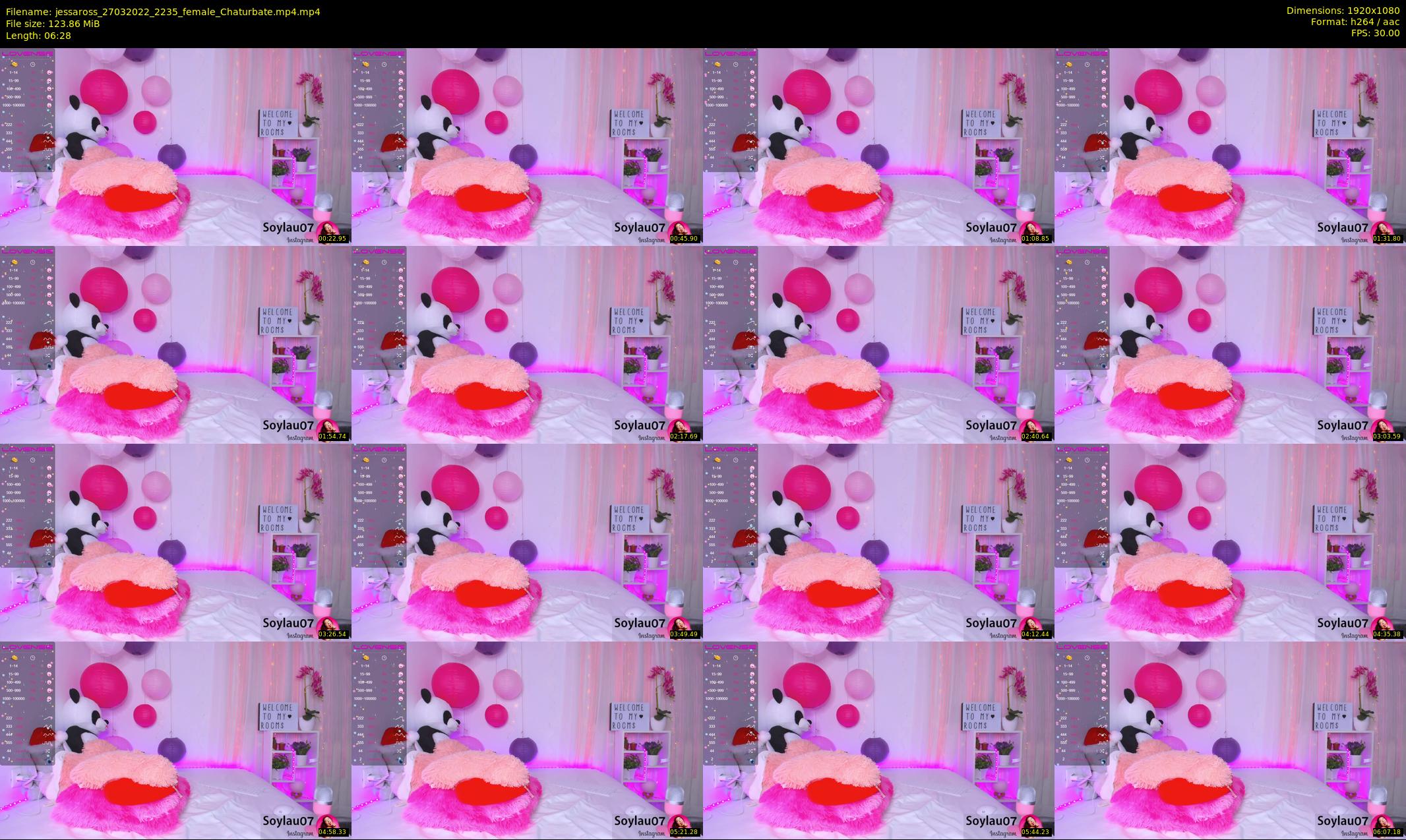 jessaross — 7 minute Chaturbate female cam show recording, 1080p, Mar 27, 2022