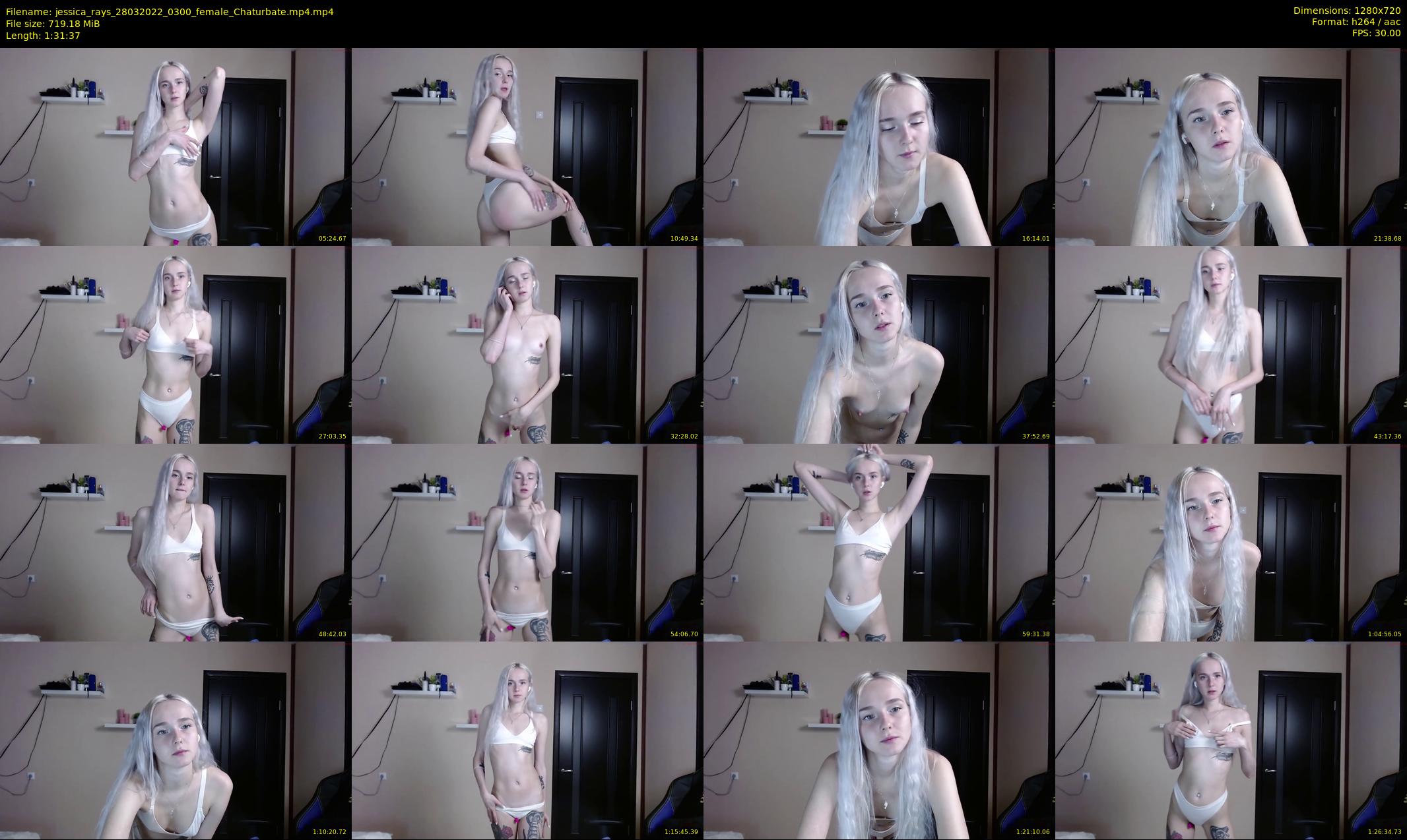 jessica_rays — 92 minute Chaturbate couple cam show recording, 720p, Mar 28, 2022