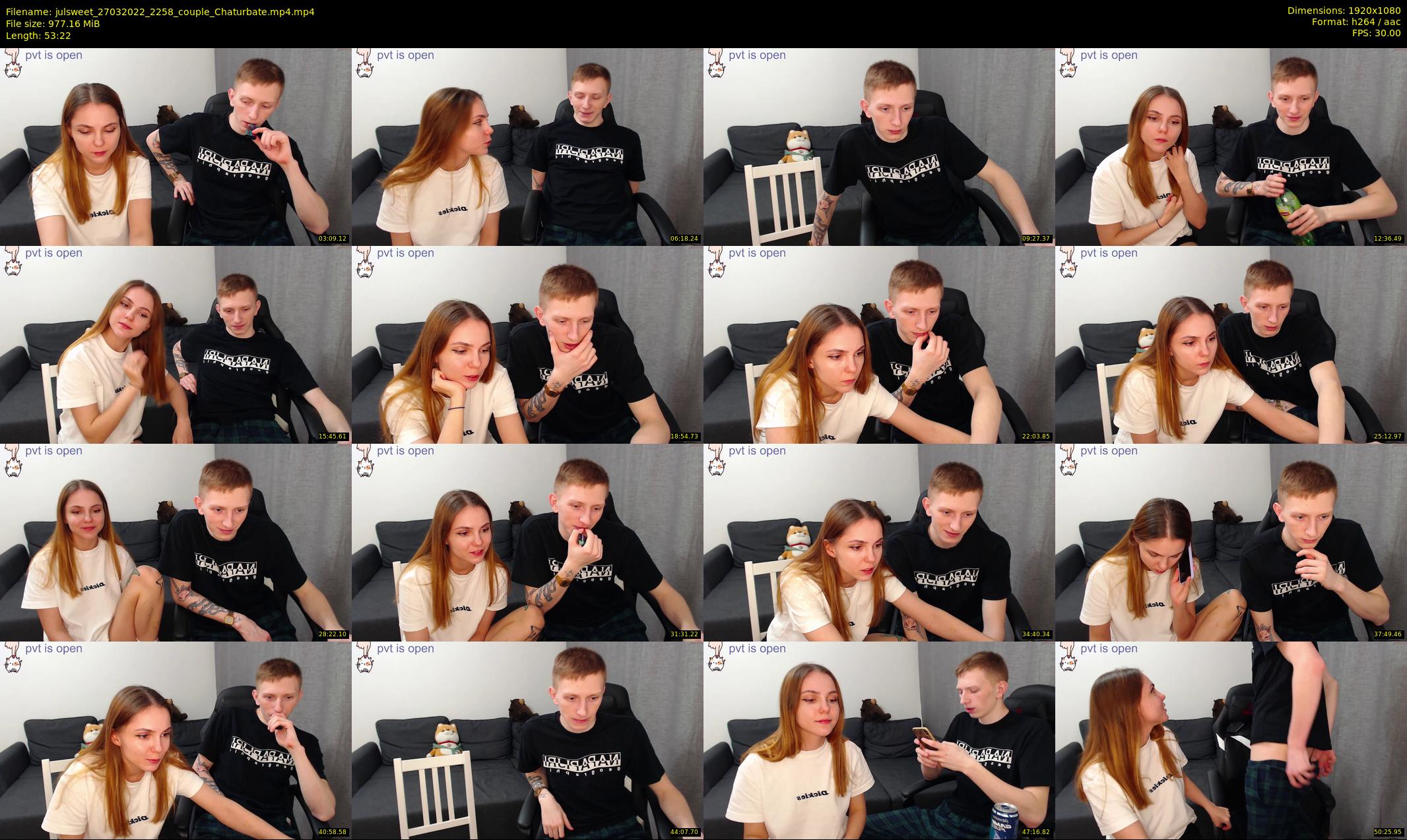 julsweet — 54 minute Chaturbate male cam show recording, 1080p, Mar 27, 2022
