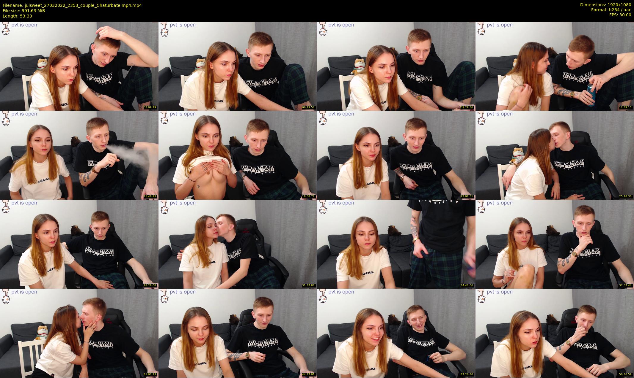 julsweet — 54 minute Chaturbate male cam show recording, 1080p, Mar 27, 2022