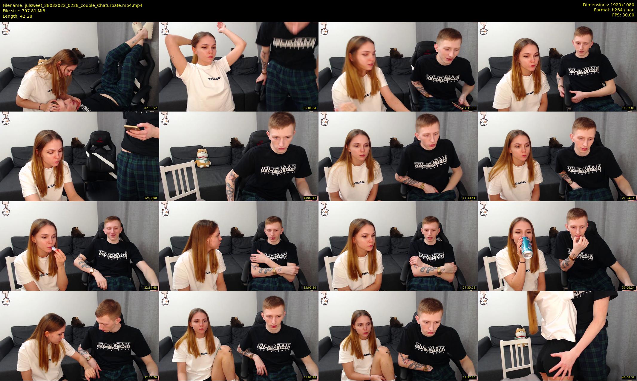 julsweet — 43 minute Chaturbate male cam show recording, 1080p, Mar 28, 2022