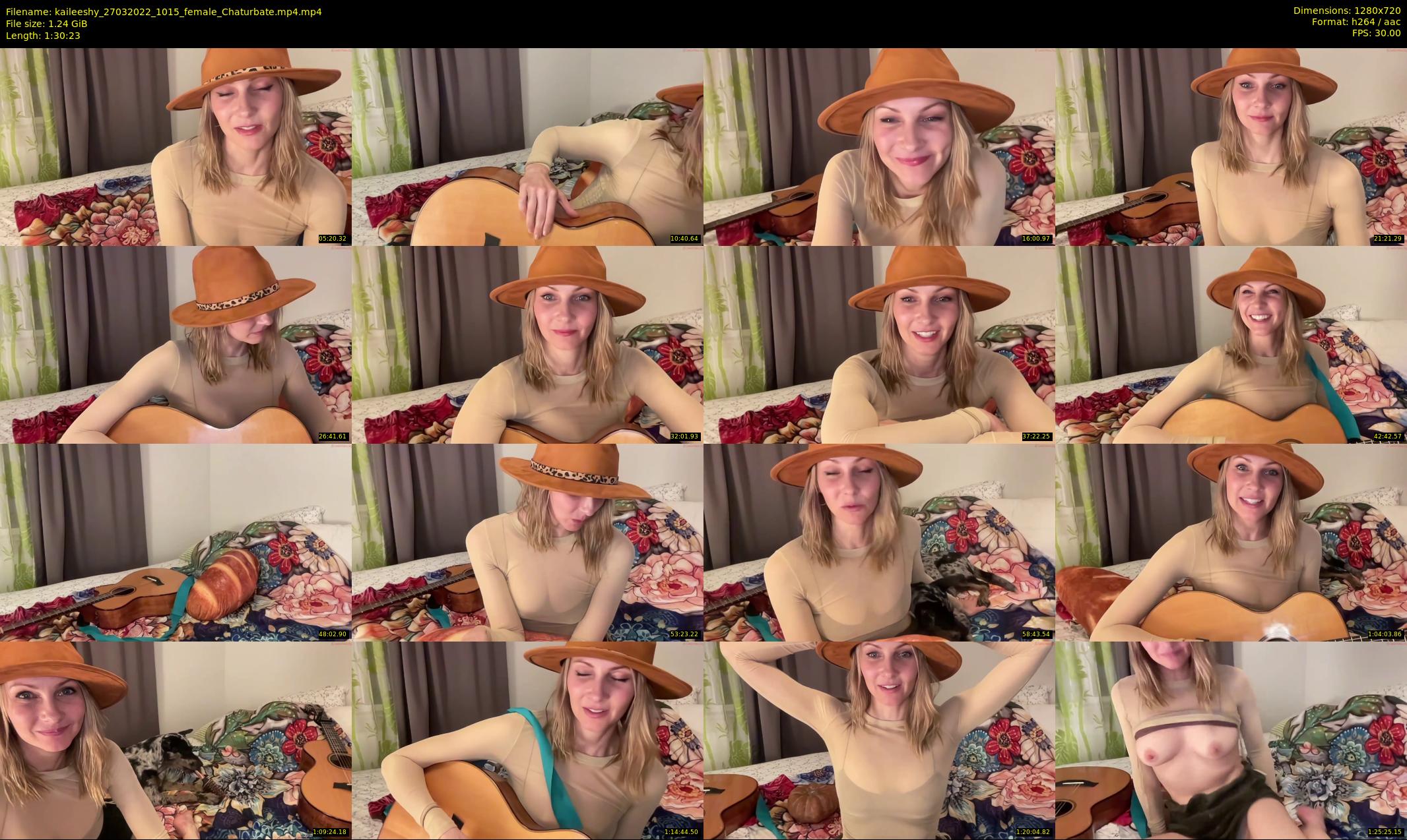 kaileeshy — 91 minute Chaturbate female cam show recording, 720p, Mar 27, 2022