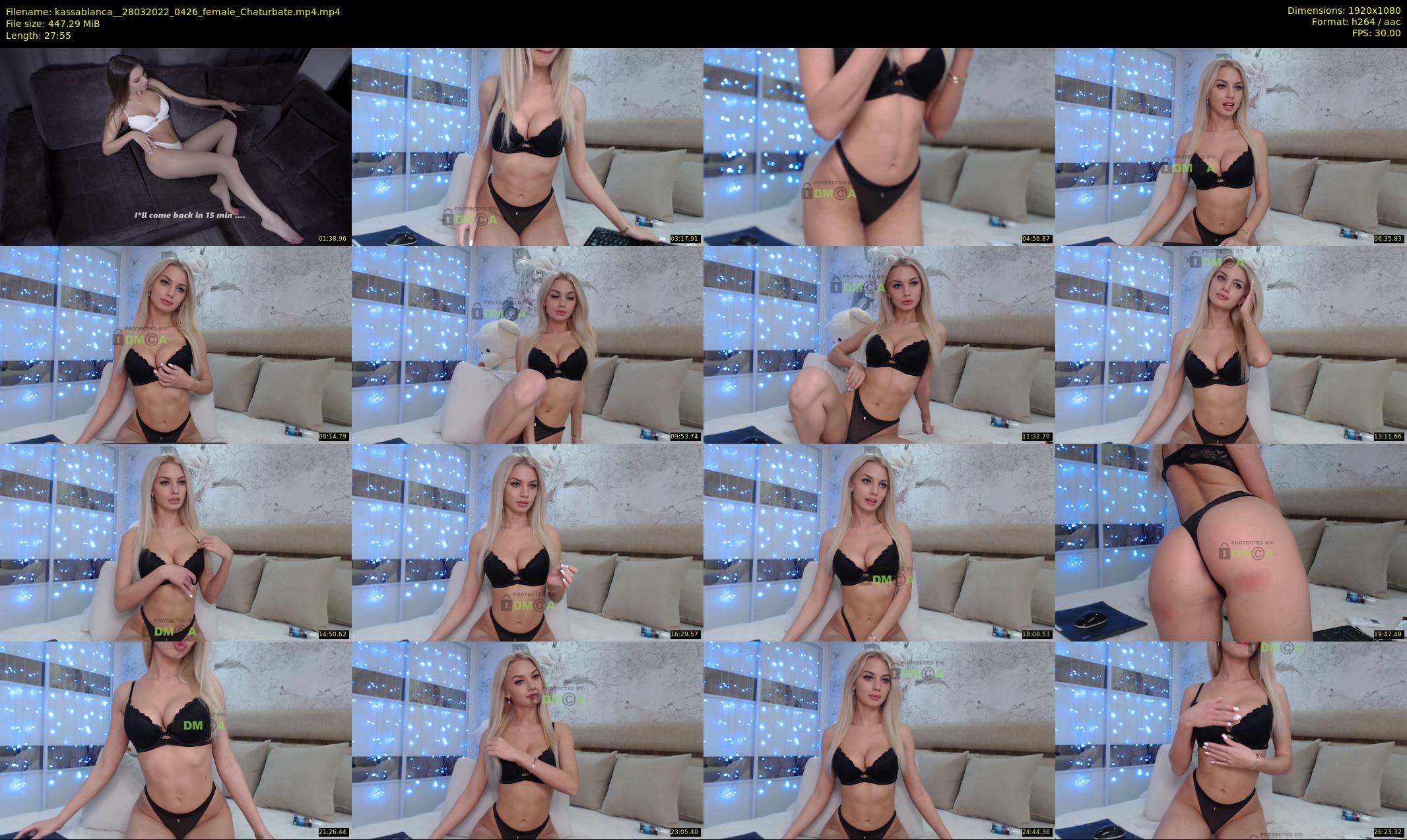 kassablanca_ — 28 minute Chaturbate female cam show recording, 1080p, Mar 28, 2022