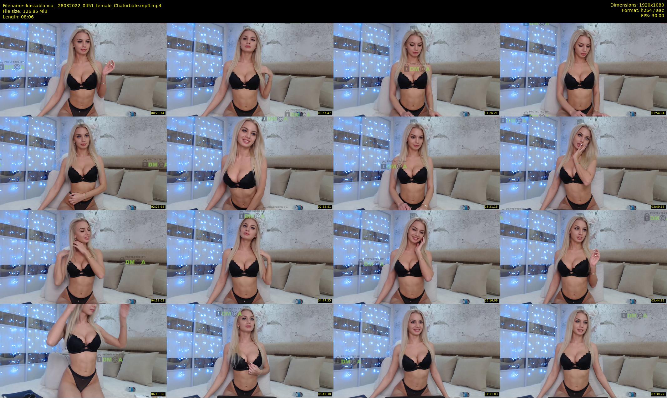 kassablanca_ — 9 minute Chaturbate female cam show recording, 1080p, Mar 28, 2022
