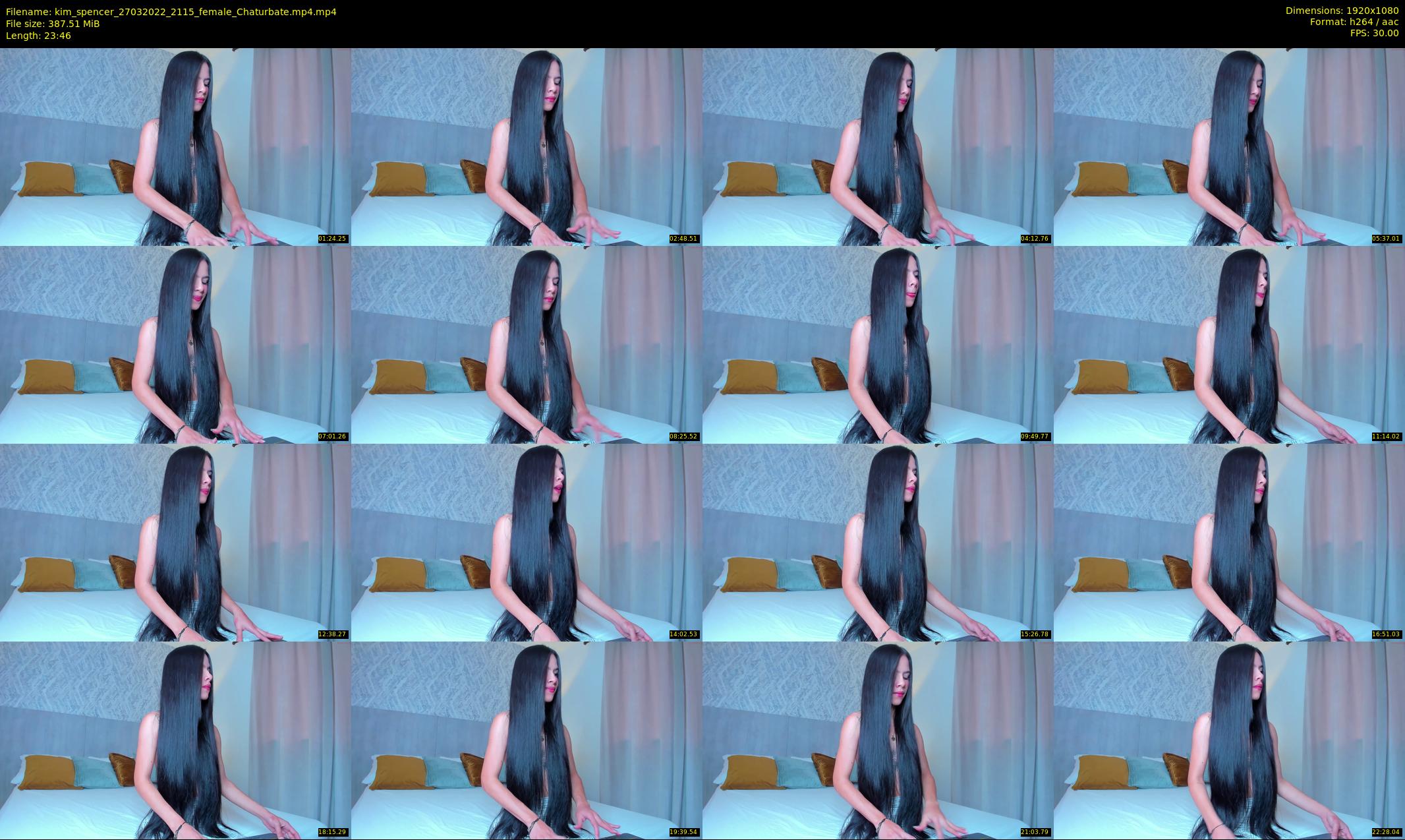 kim_spencer — 24 minute Chaturbate female cam show recording, 1080p, Mar 27, 2022