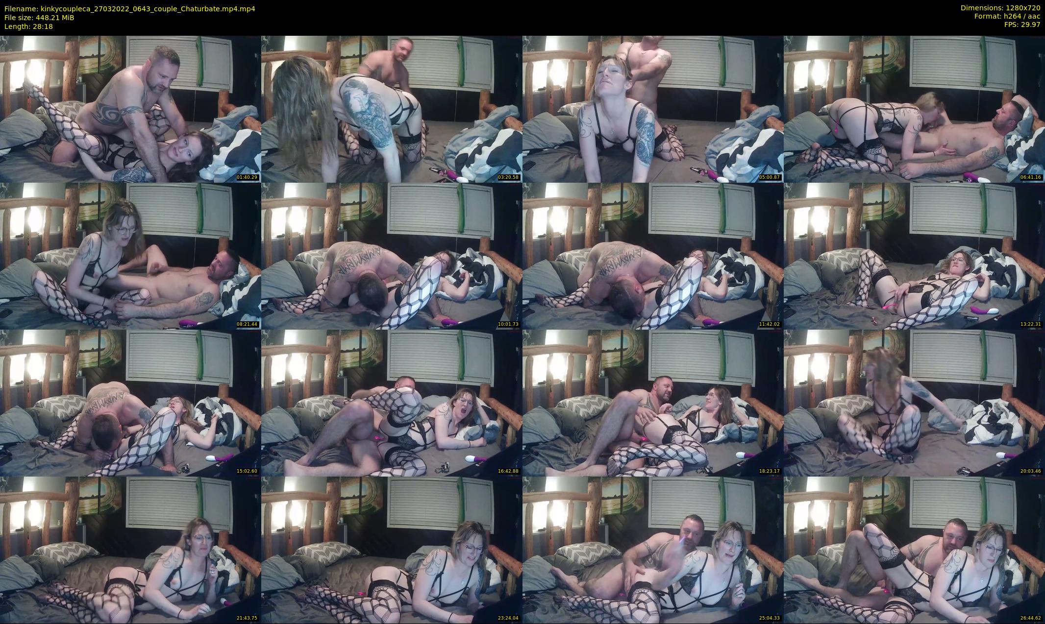 kinkycoupleca — 29 minute Chaturbate couple cam show recording, 720p, Mar 27, 2022