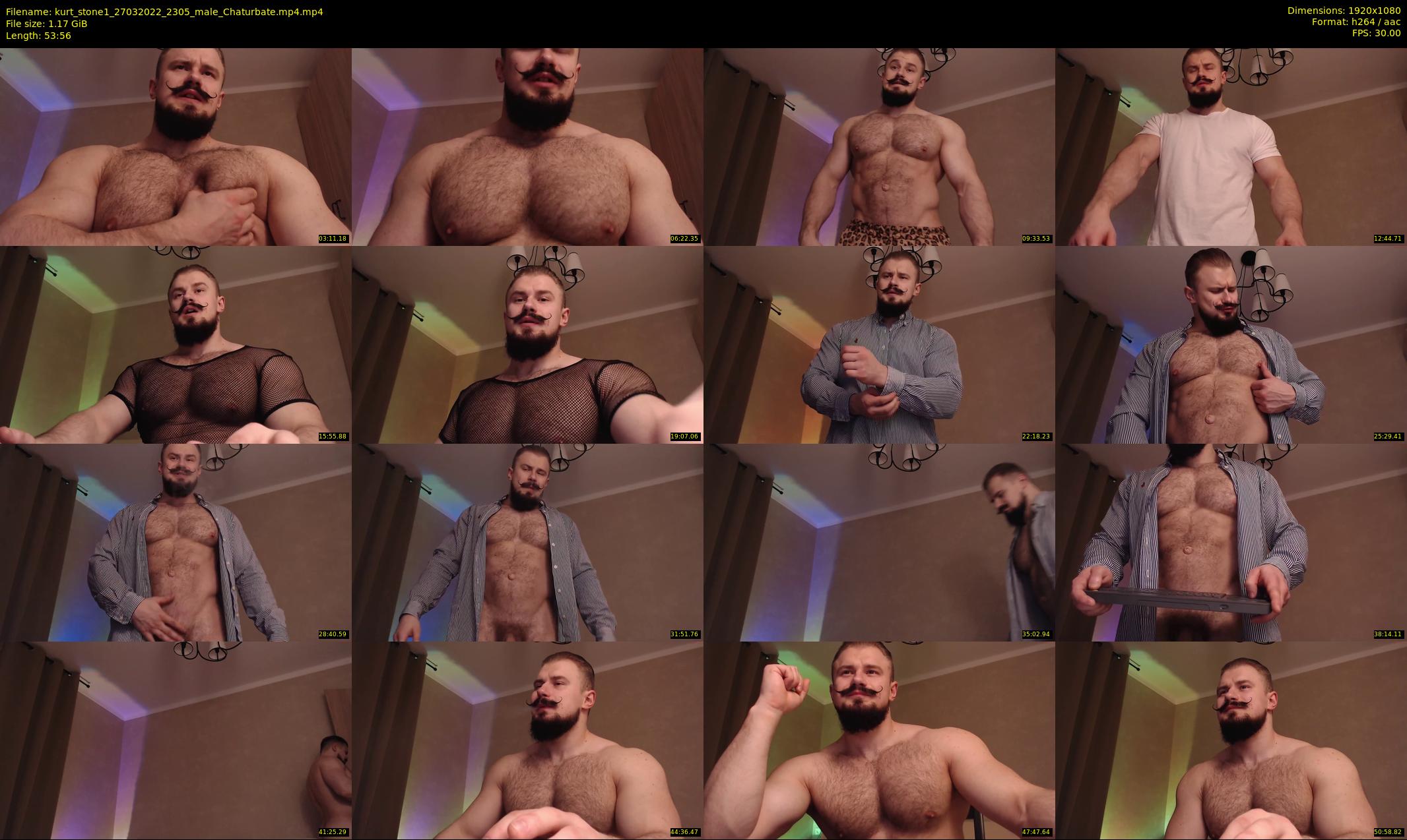 kurt_stone1 — 54 minute Chaturbate male cam show recording, 1080p, Mar 27, 2022