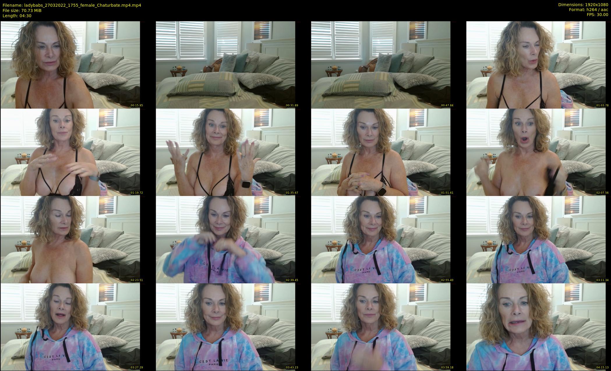ladybabs — 5 minute Chaturbate female cam show recording, 1080p, Mar 27, 2022