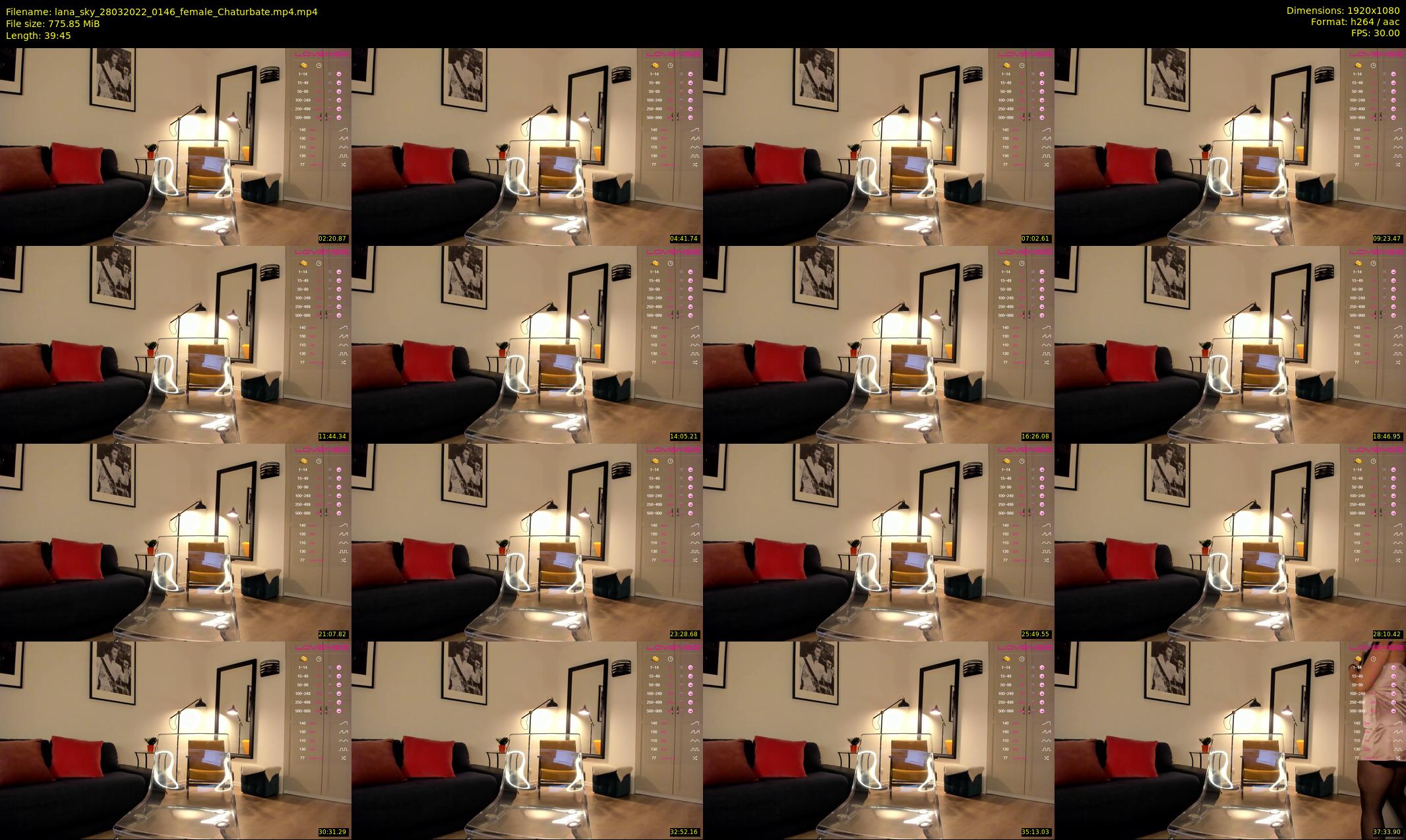 lana_sky — 40 minute Chaturbate female cam show recording, 1080p, Mar 28, 2022