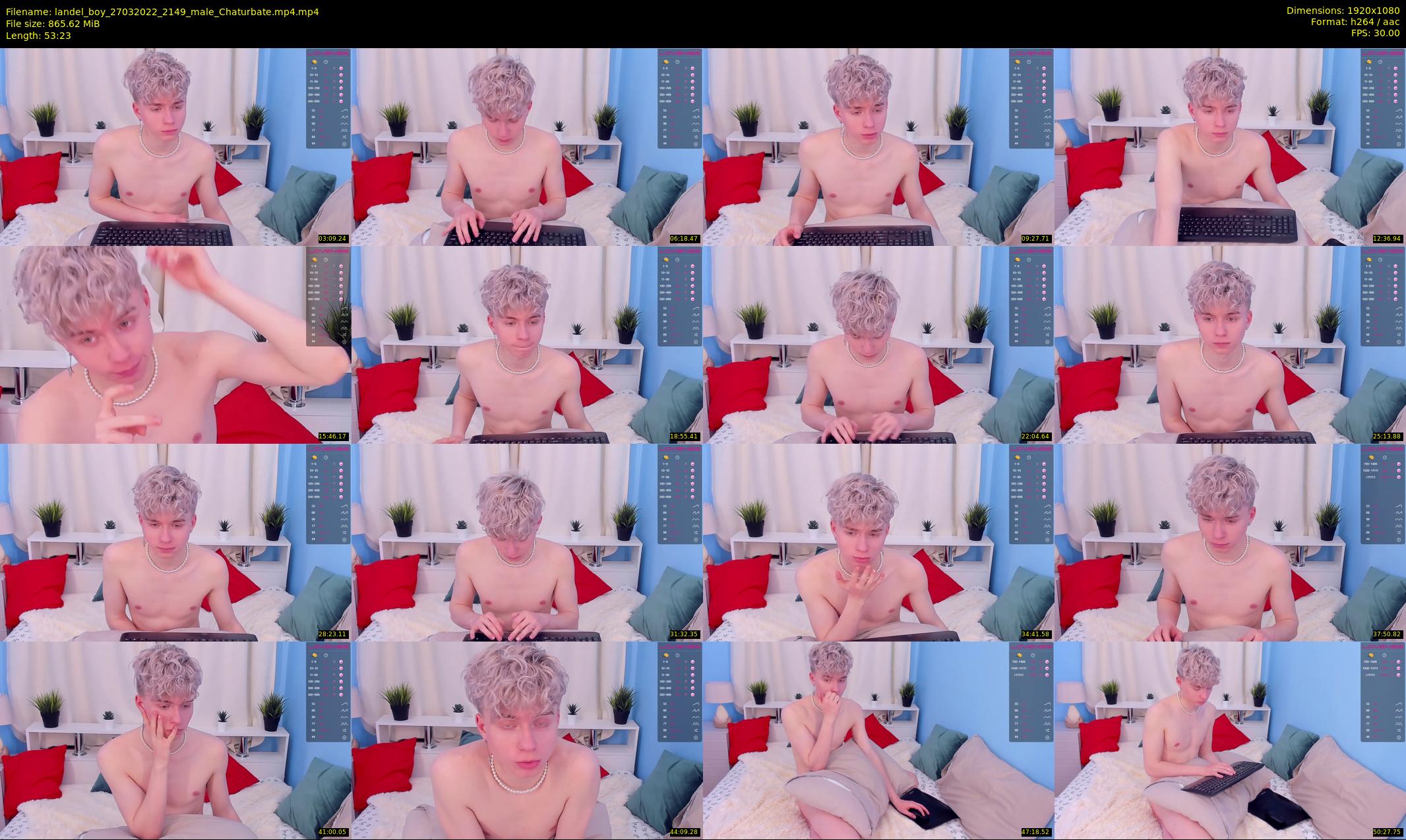 landel_boy — 54 minute Chaturbate male cam show recording, 1080p, Mar 27, 2022