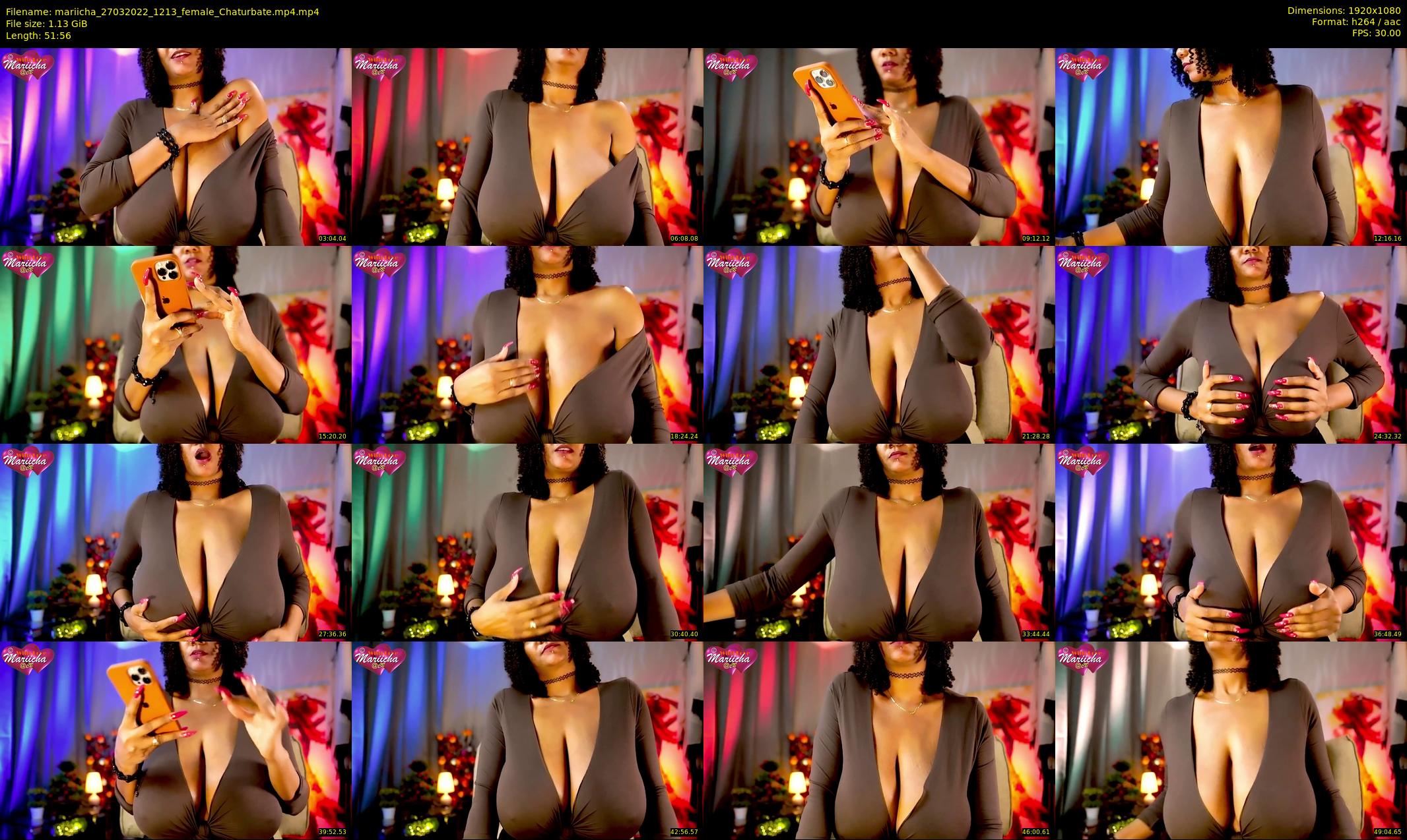 mariicha — 52 minute Chaturbate female cam show recording, 1080p, Mar 27, 2022