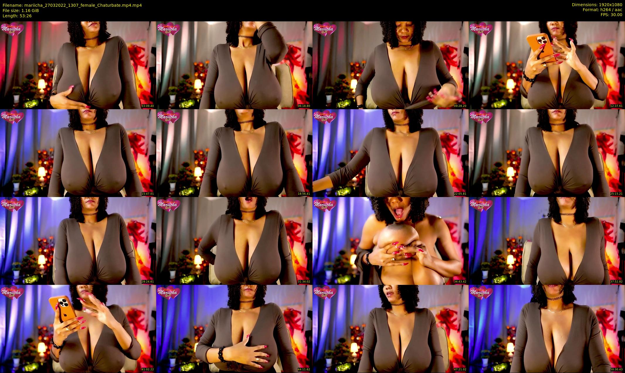mariicha — 54 minute Chaturbate female cam show recording, 1080p, Mar 27, 2022