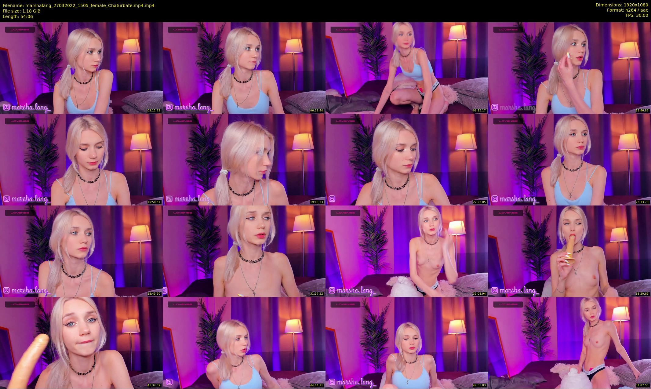 marshalang — 55 minute Chaturbate couple cam show recording, 1080p, Mar 27, 2022