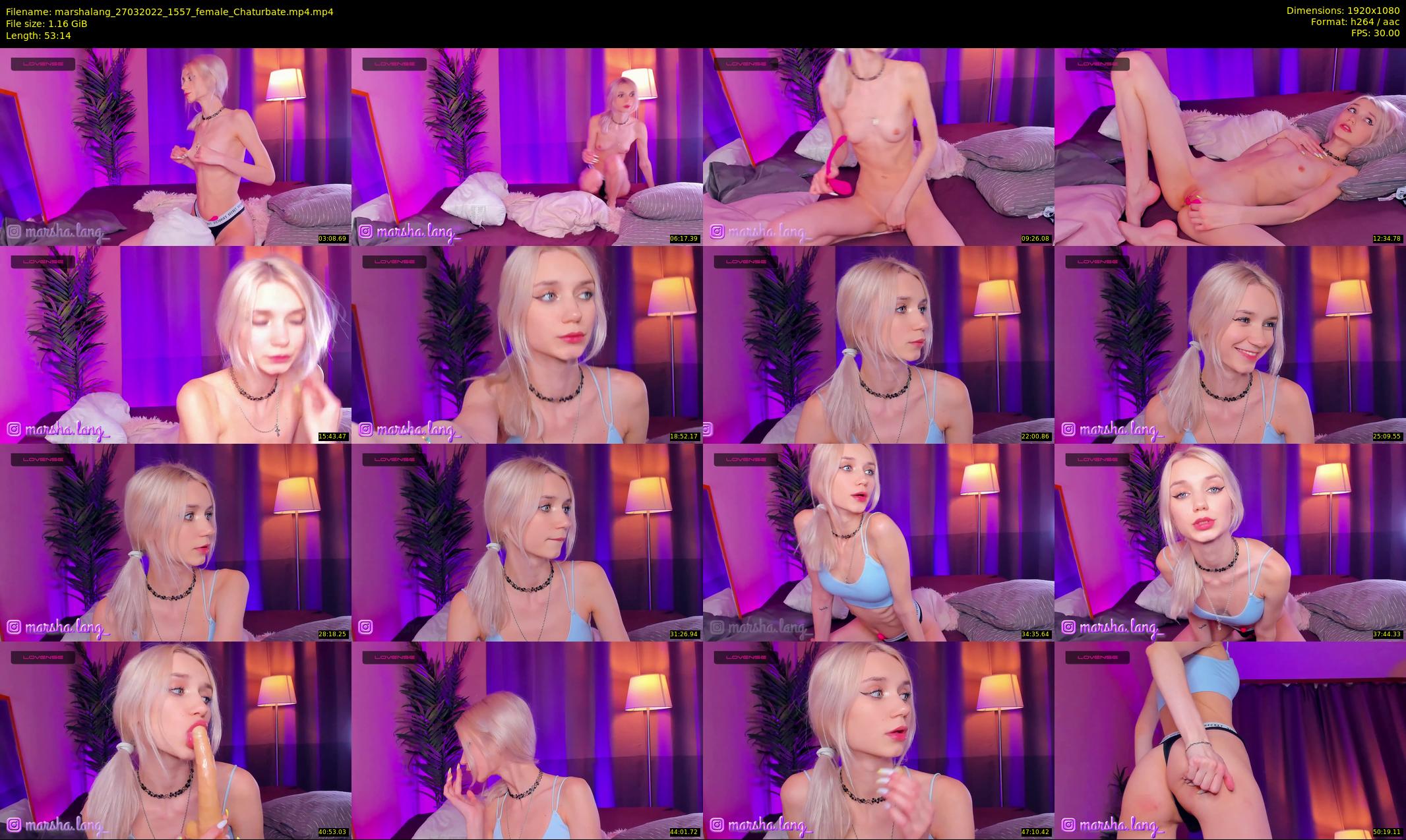 marshalang — 54 minute Chaturbate couple cam show recording, 1080p, Mar 27, 2022