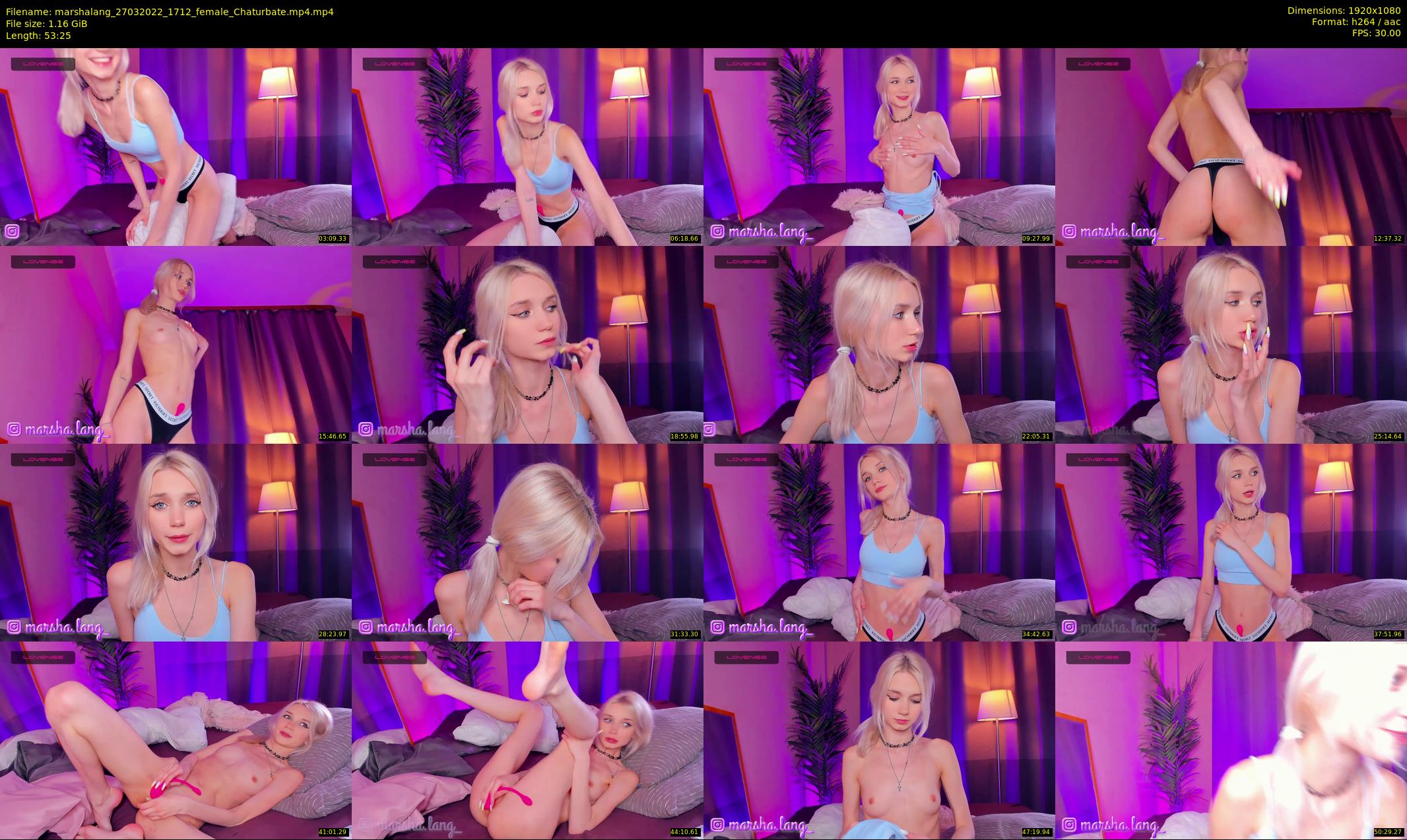 marshalang — 54 minute Chaturbate couple cam show recording, 1080p, Mar 27, 2022