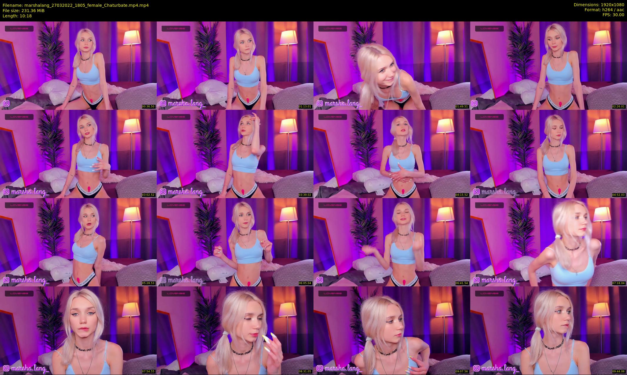 marshalang — 11 minute Chaturbate couple cam show recording, 1080p, Mar 27, 2022
