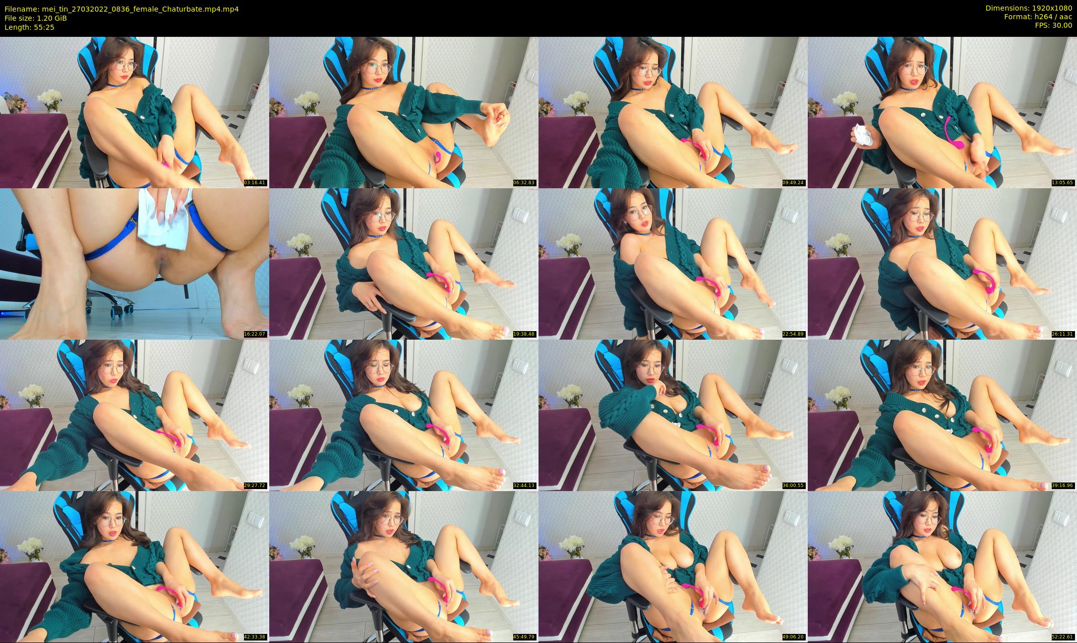 mei_tin — 56 minute Chaturbate female cam show recording, 1080p, Mar 27, 2022