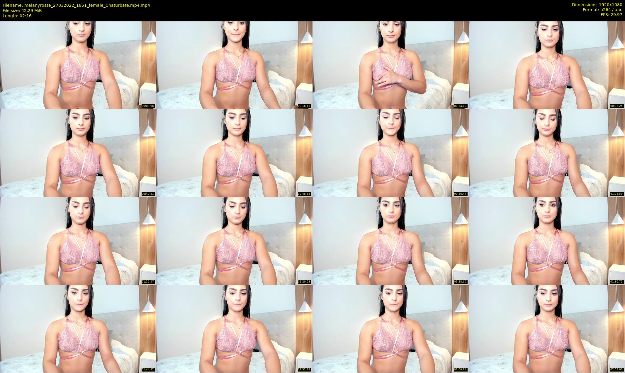 melanyrosse — 3 minute Chaturbate female cam show recording, 1080p, Mar 27, 2022