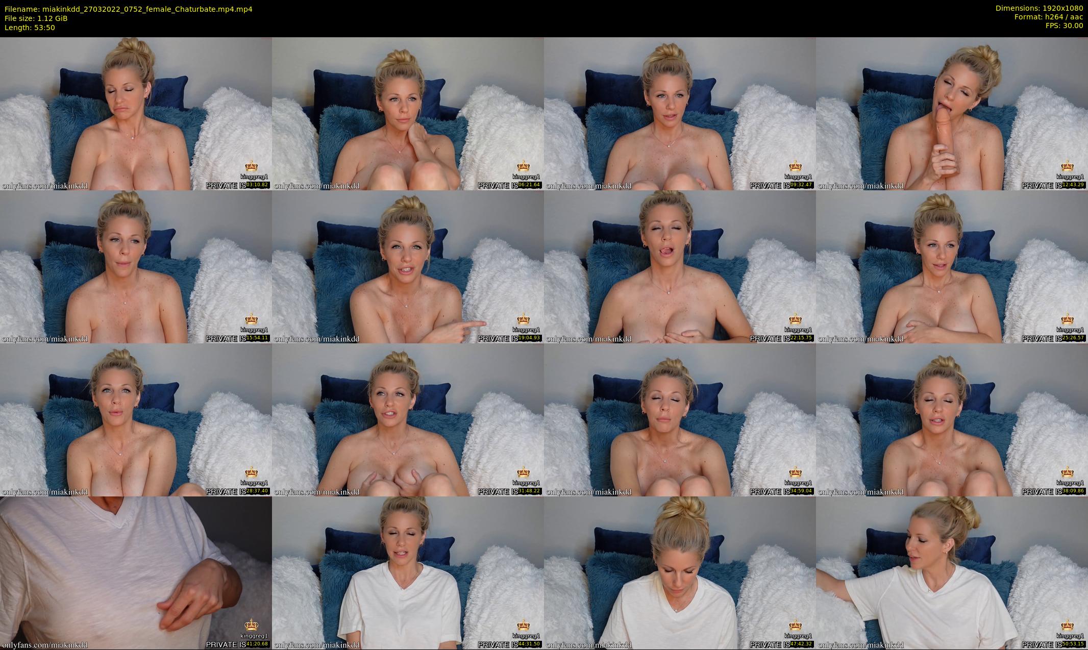 miakinkdd — 54 minute Chaturbate female cam show recording, 1080p, Mar 27, 2022