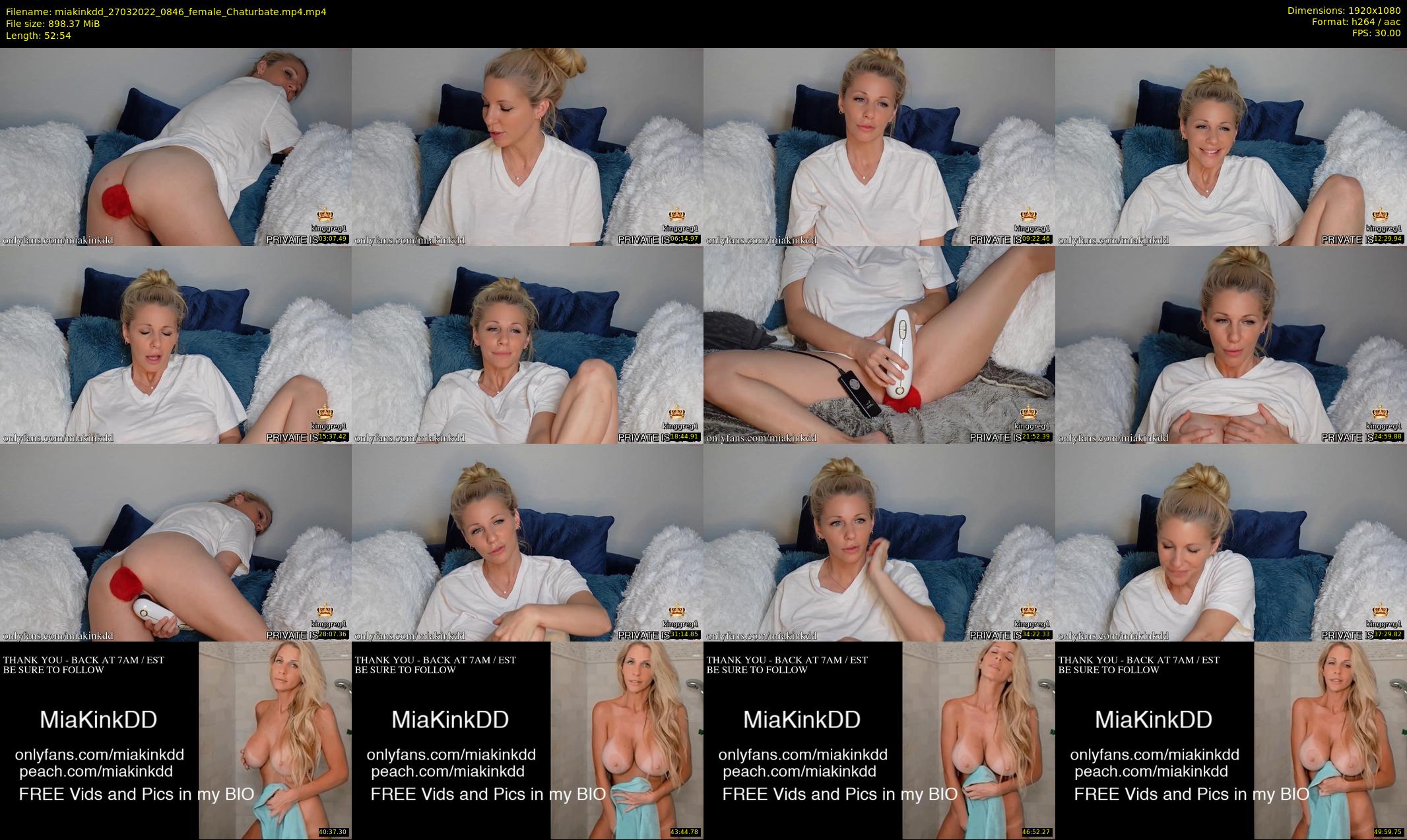 miakinkdd — 53 minute Chaturbate female cam show recording, 1080p, Mar 27, 2022