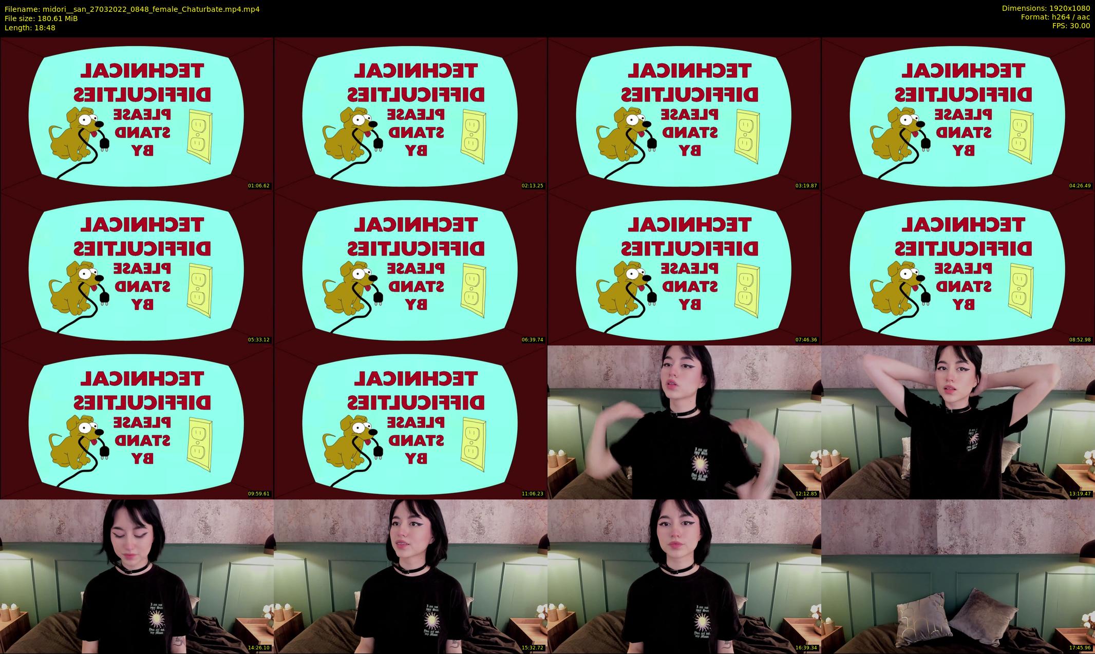 midori__san — 19 minute Chaturbate female cam show recording, 1080p, Mar 27, 2022