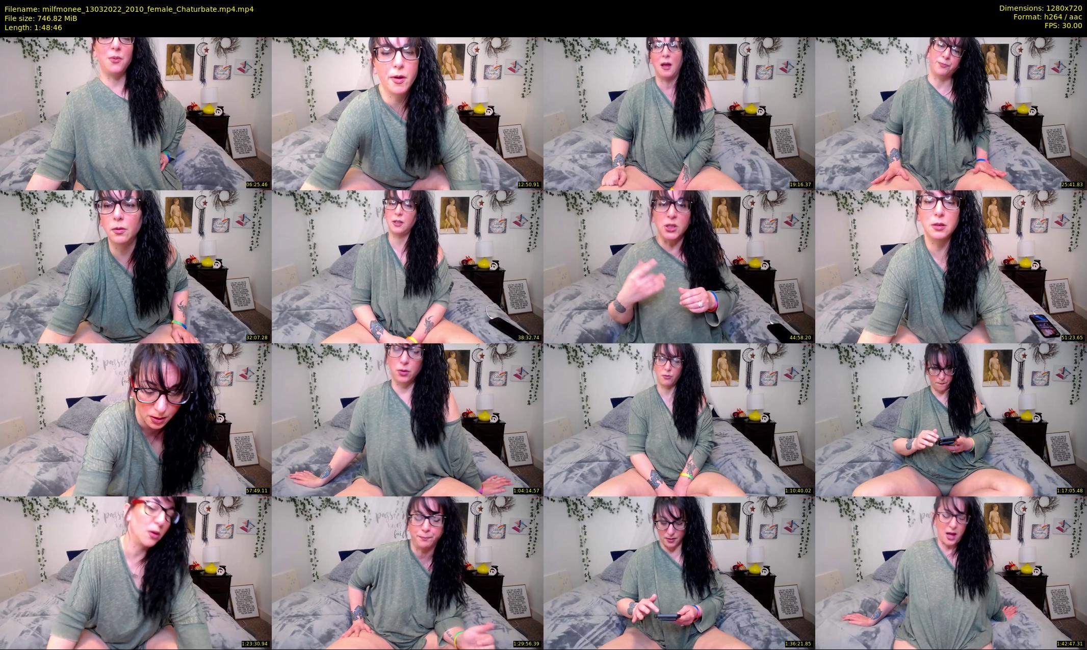 milfmonee — 109 minute Chaturbate female cam show recording, 720p, Mar 13, 2022