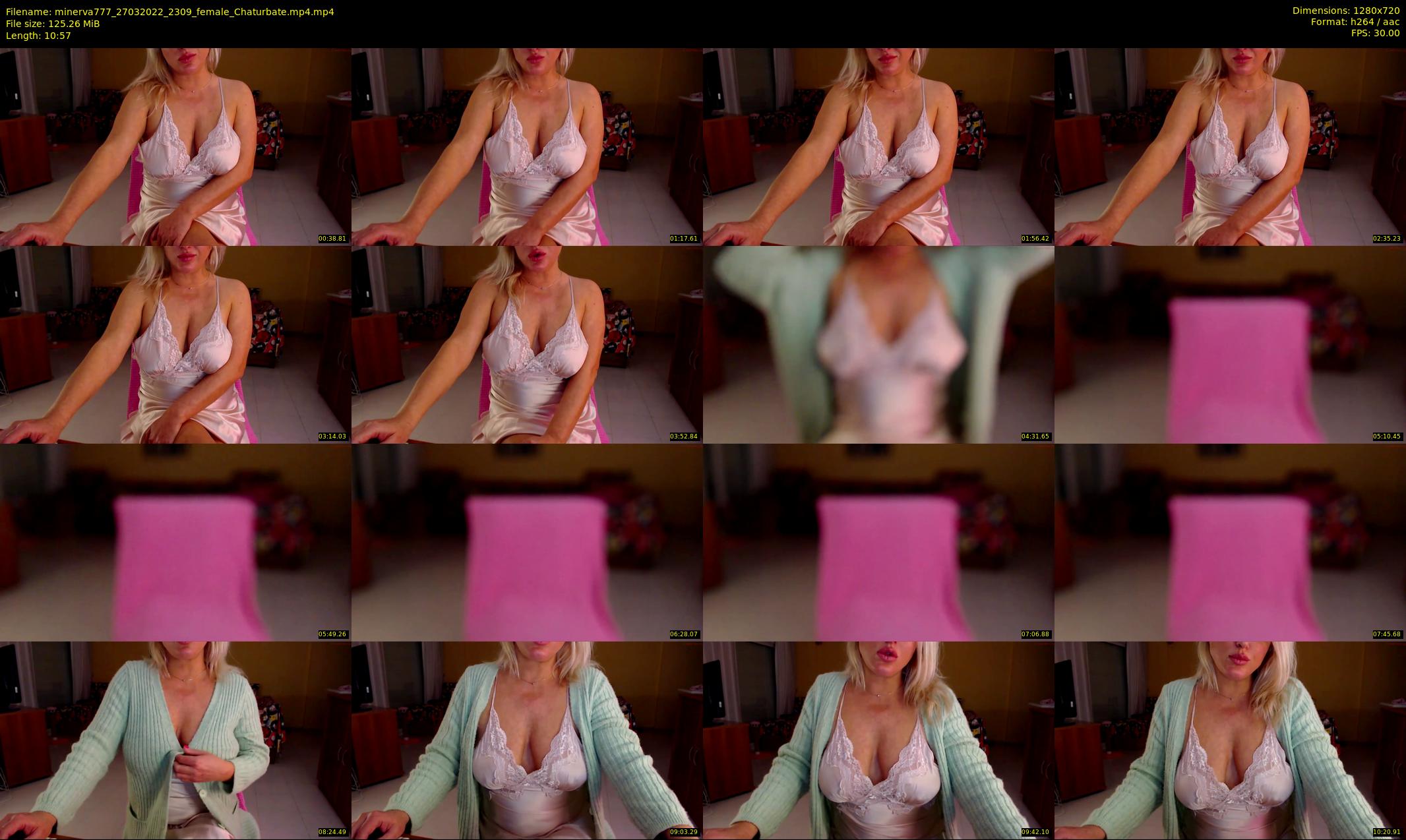minerva777 — 11 minute Chaturbate female cam show recording, 720p, Mar 27, 2022