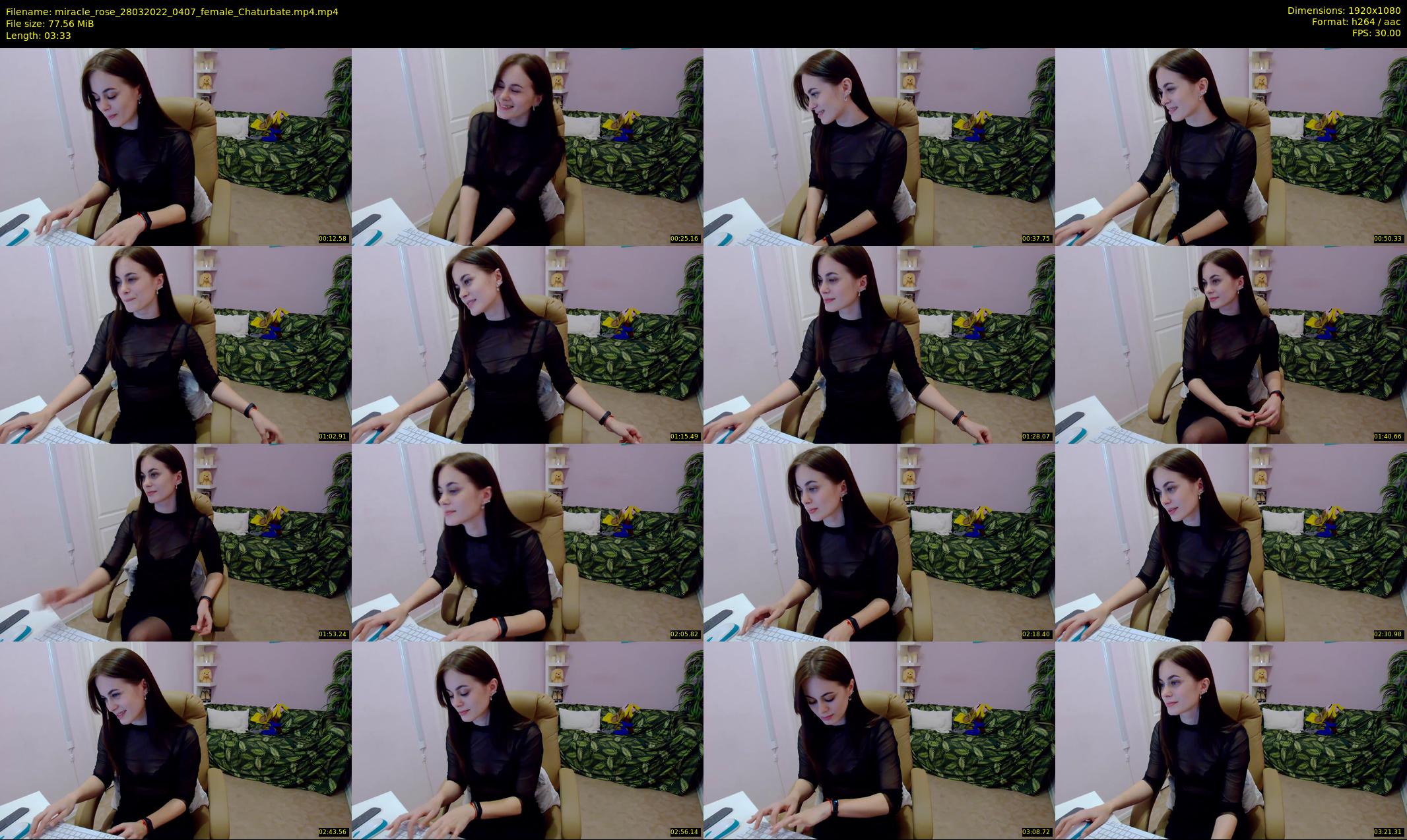 miracle_rose — 4 minute Chaturbate female cam show recording, 1080p, Mar 28, 2022