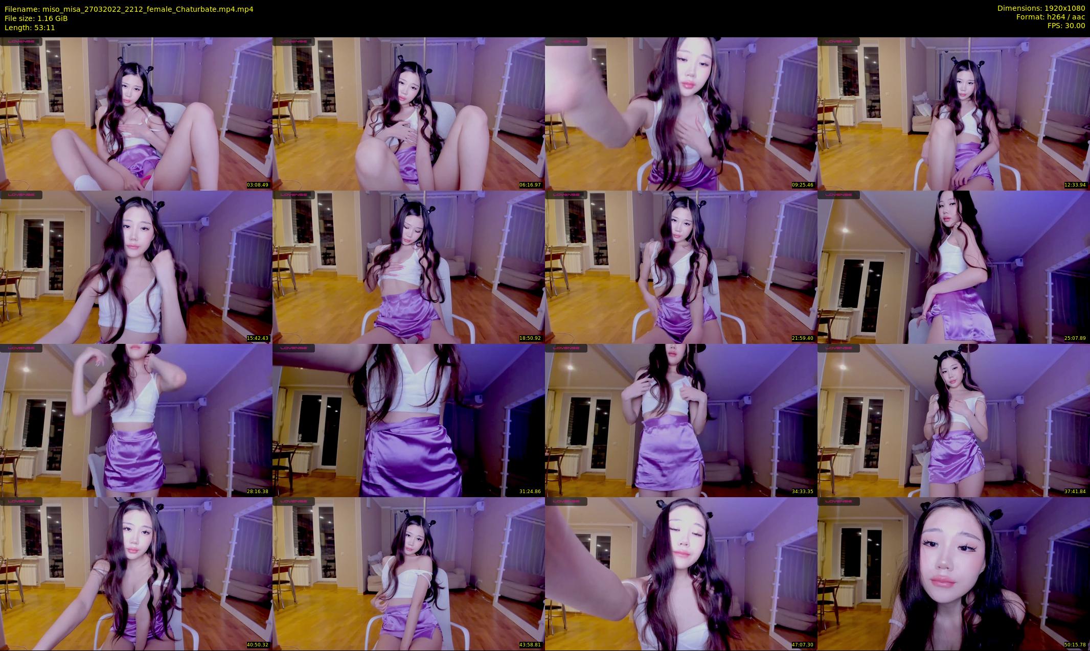 miso_misa — 54 minute Chaturbate female cam show recording, 1080p, Mar 27, 2022