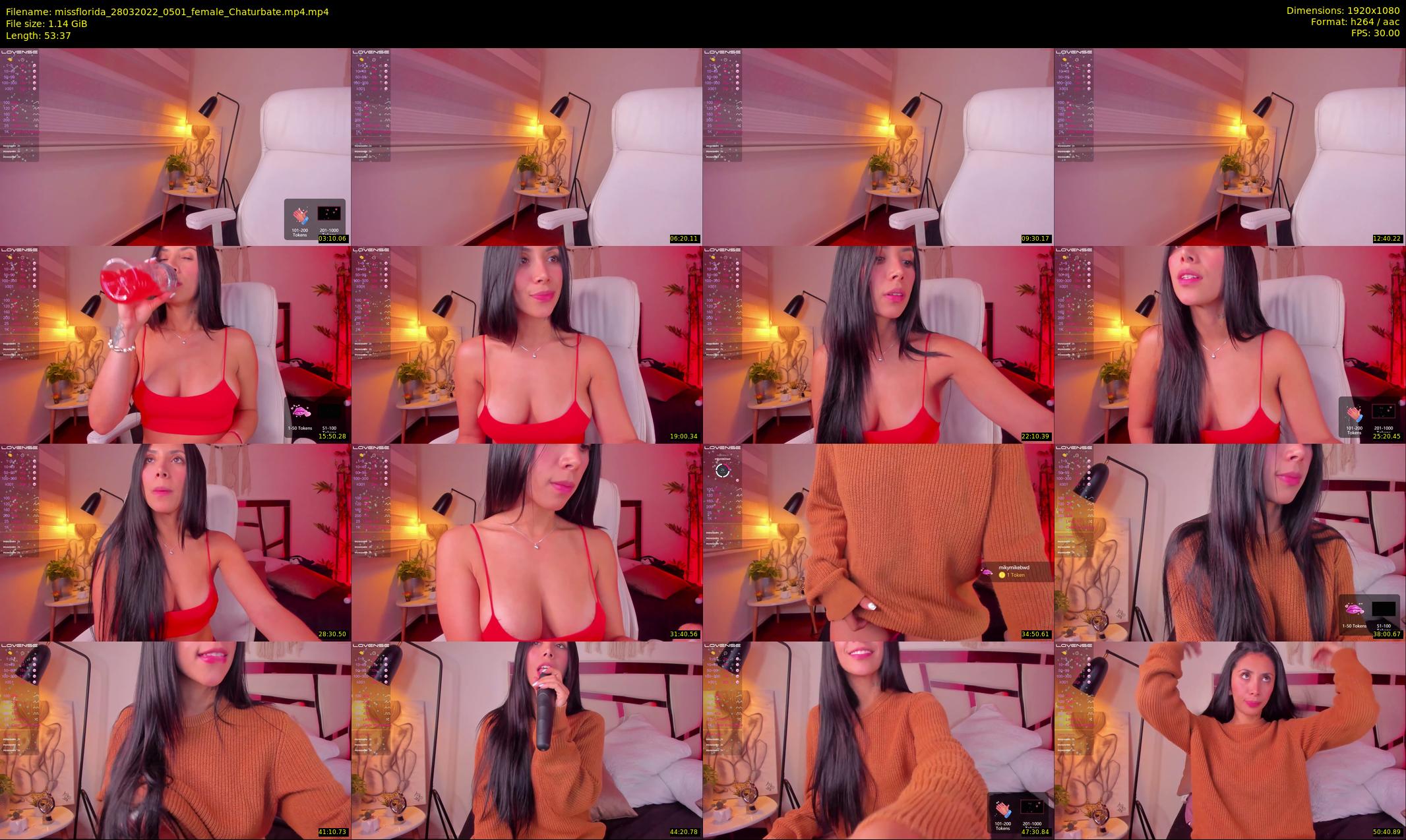 missflorida — 54 minute Chaturbate female cam show recording, 1080p, Mar 28, 2022