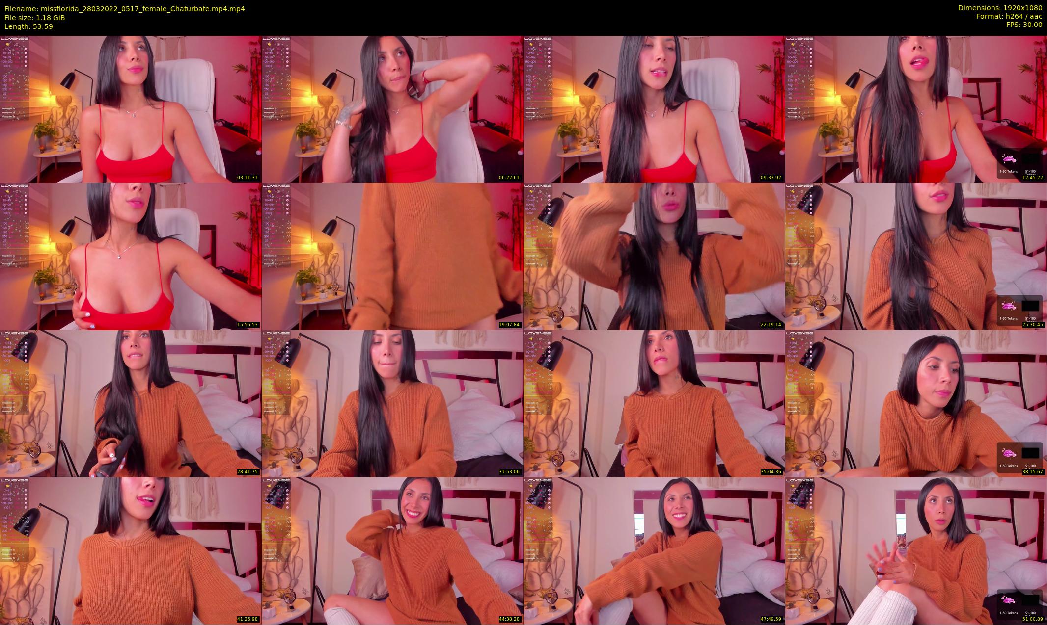 missflorida — 54 minute Chaturbate female cam show recording, 1080p, Mar 28, 2022