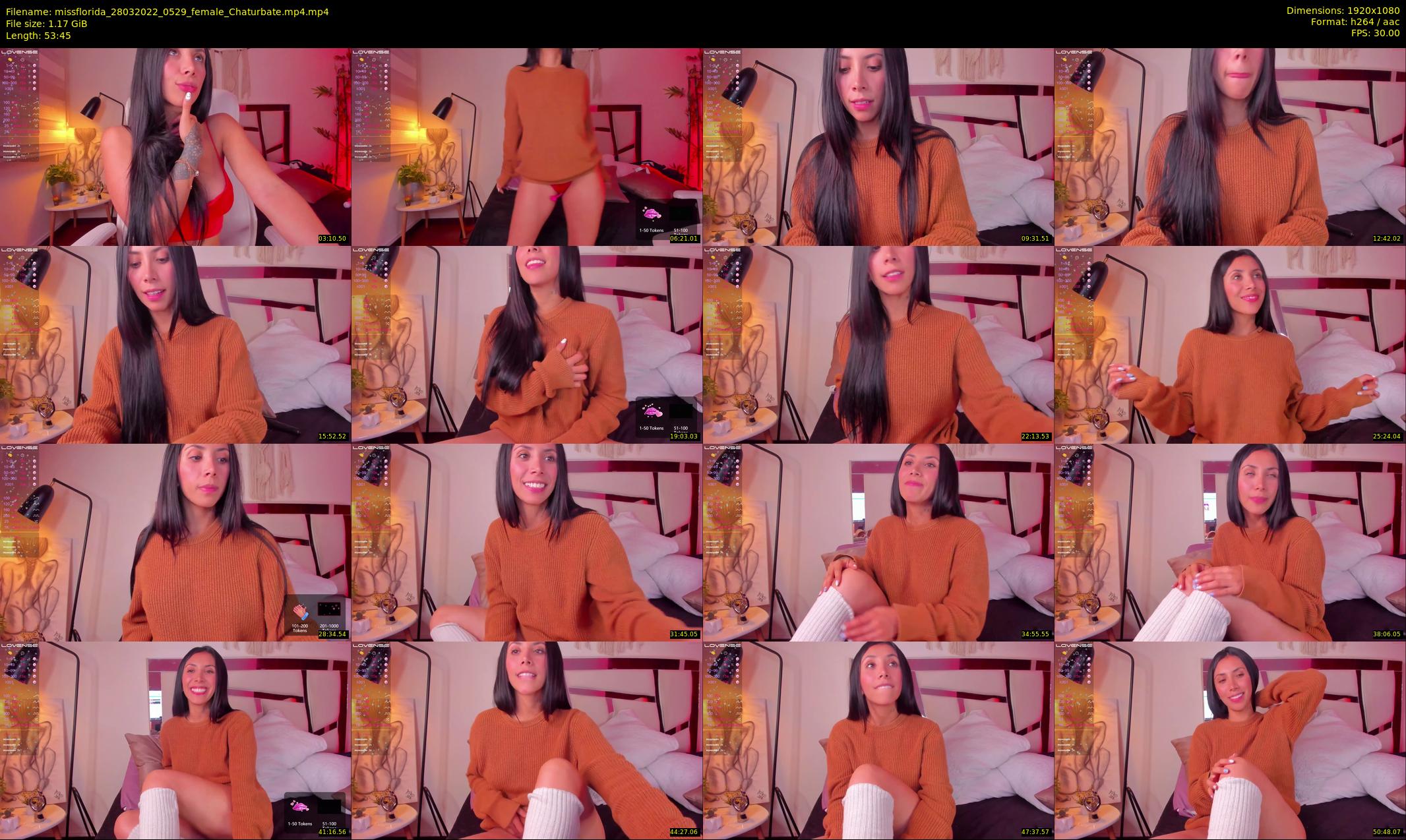 missflorida — 54 minute Chaturbate female cam show recording, 1080p, Mar 28, 2022