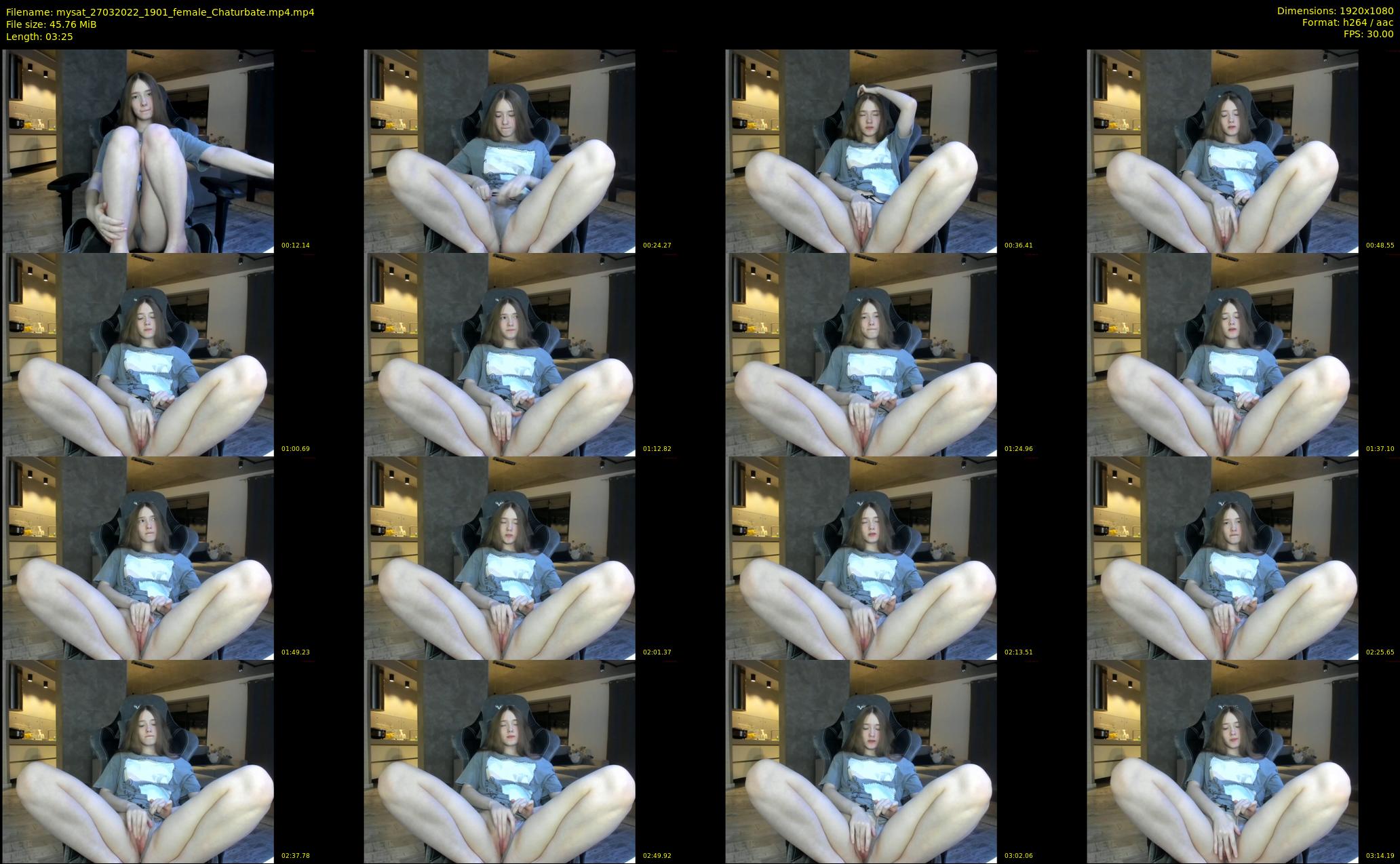 mysat — 4 minute Chaturbate female cam show recording, 1080p, Mar 27, 2022