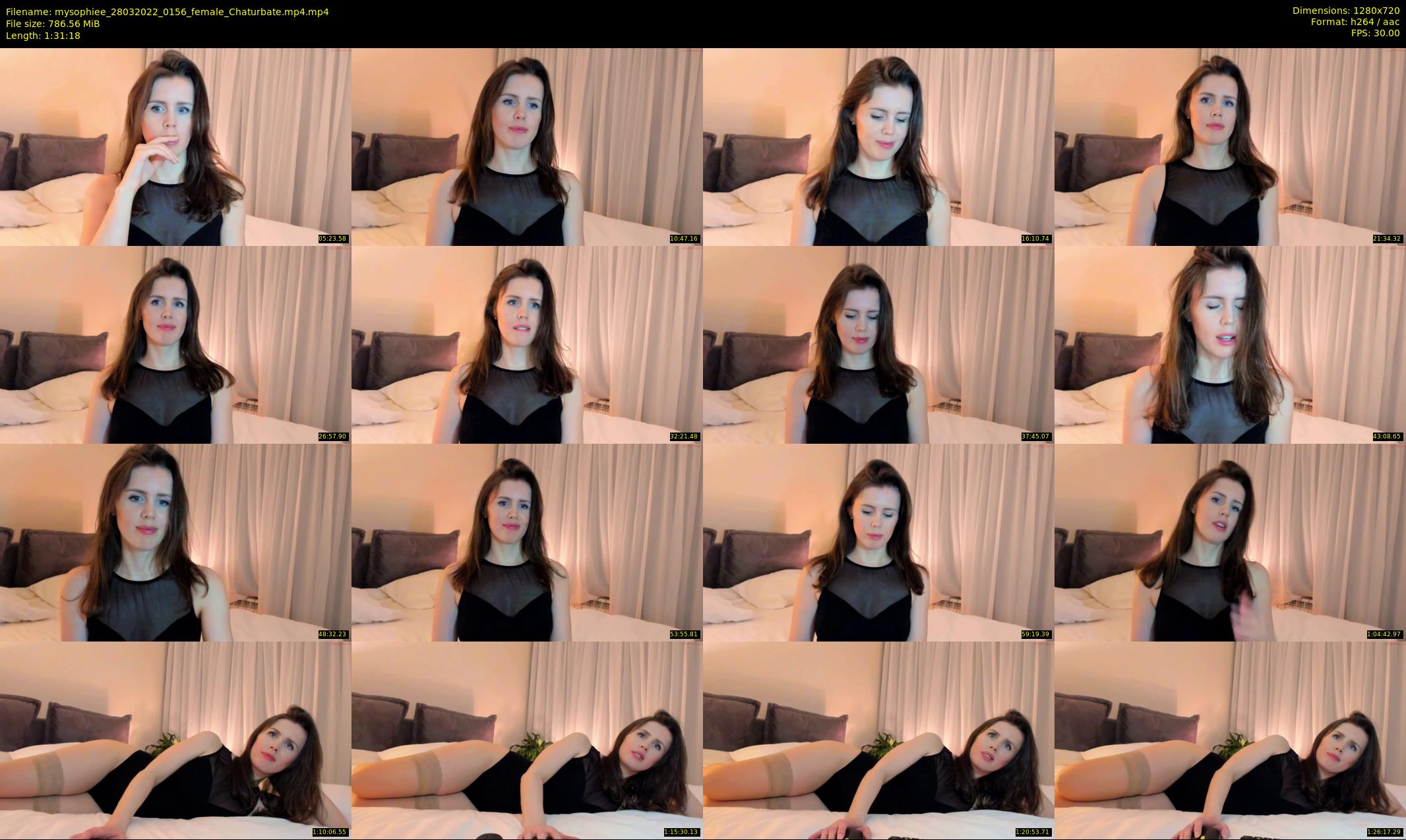 mysophiee — 92 minute Chaturbate female cam show recording, 720p, Mar 28, 2022