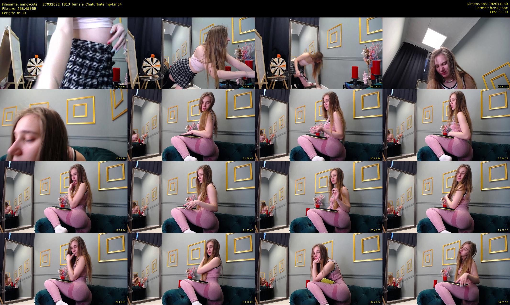nancycute__ — 37 minute Chaturbate female cam show recording, 1080p, Mar 27, 2022