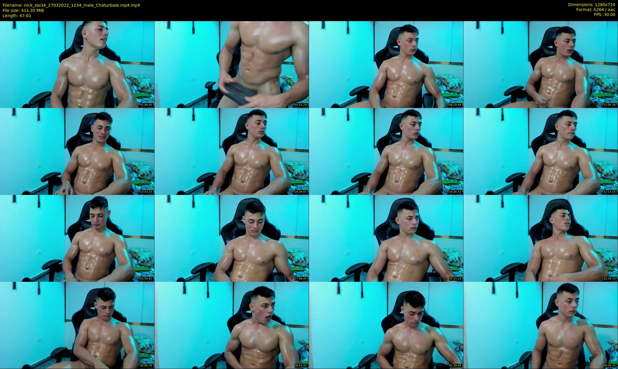 nick_zackk — 48 minute Chaturbate male cam show recording, 720p, Mar 27, 2022
