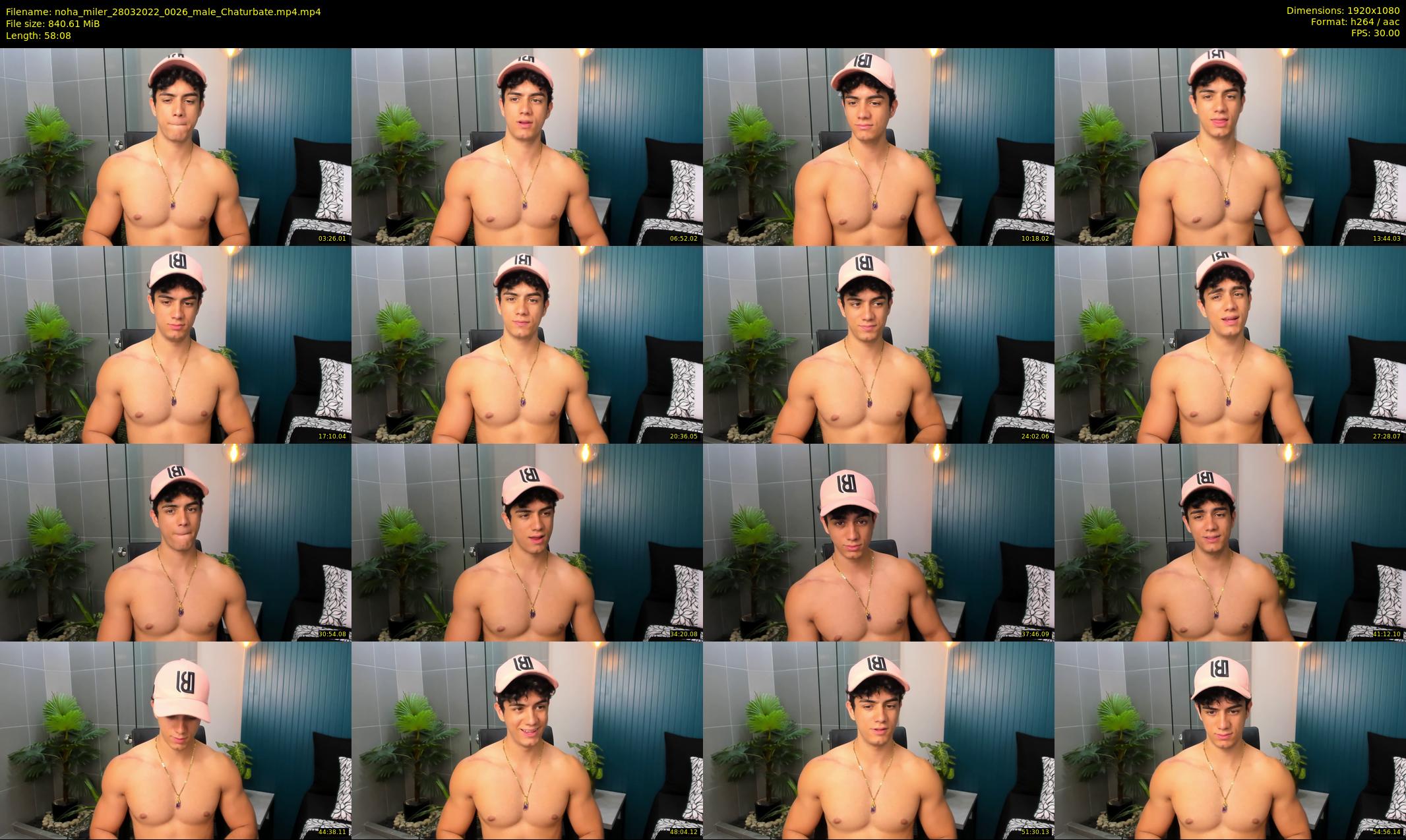 noha_miler — 59 minute Chaturbate male cam show recording, 1080p, Mar 28, 2022