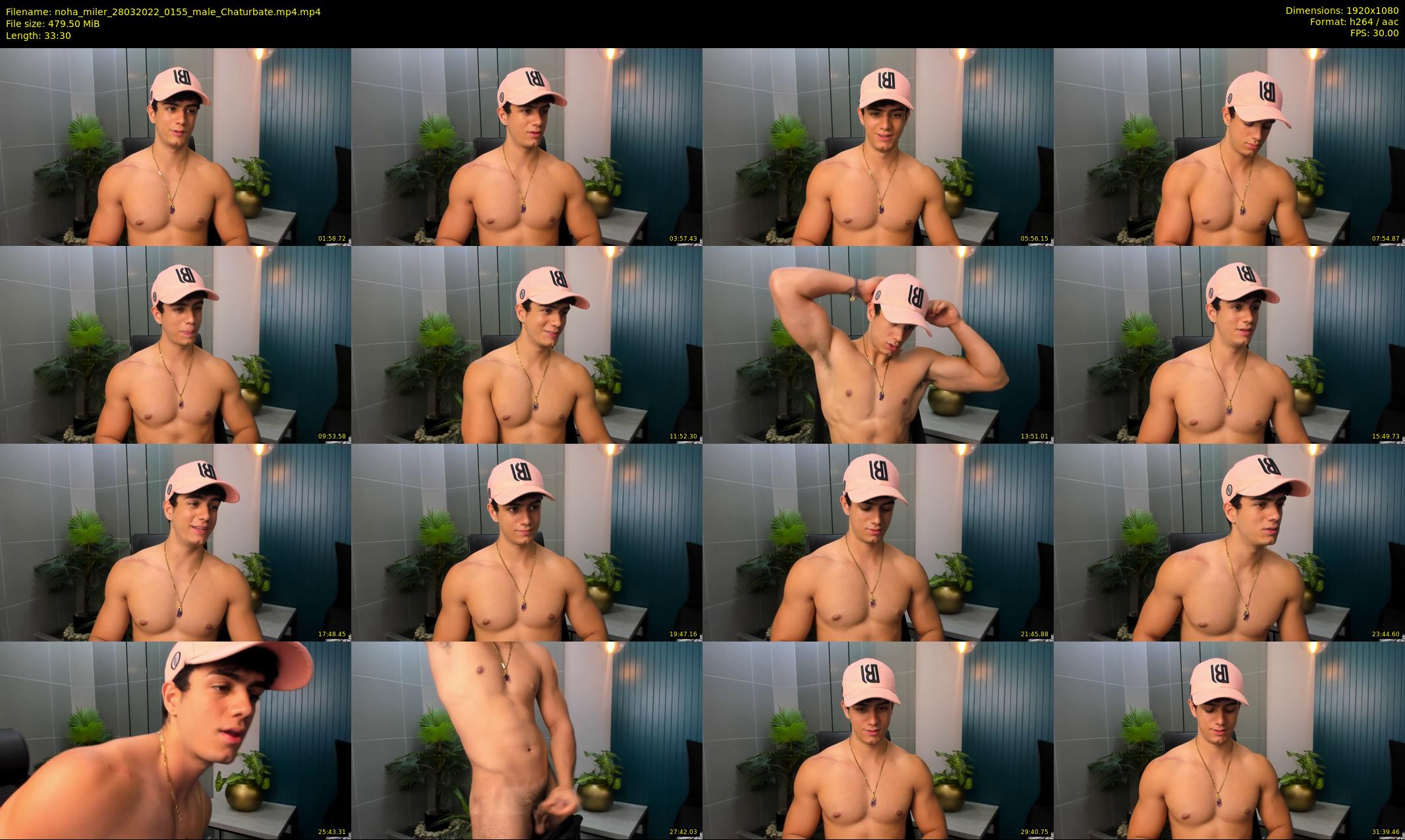 noha_miler — 34 minute Chaturbate male cam show recording, 1080p, Mar 28, 2022