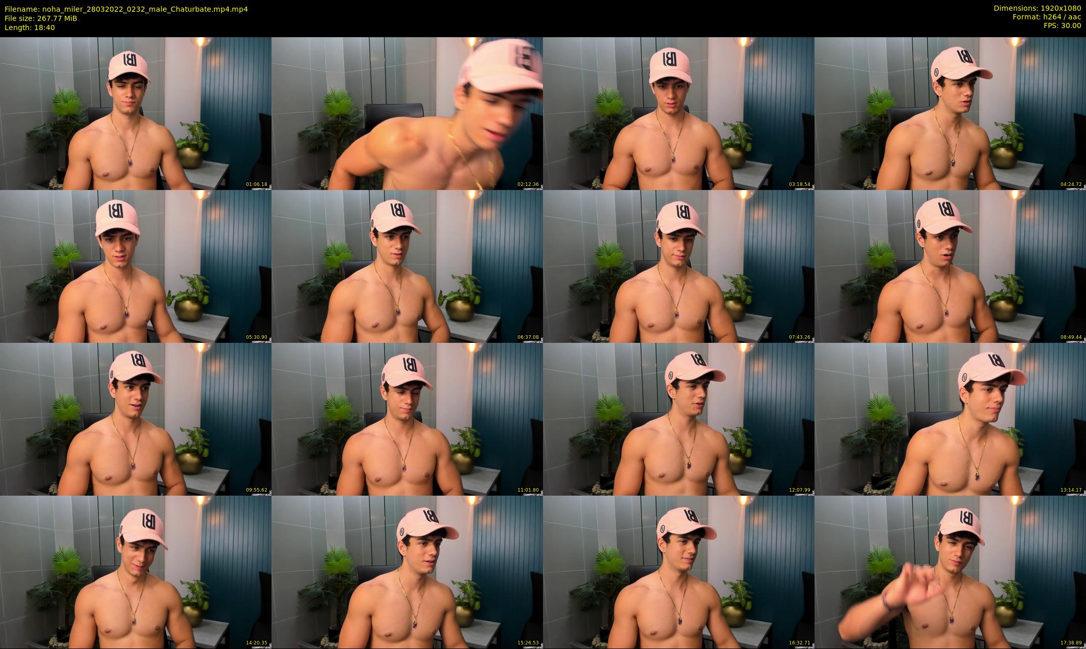 noha_miler — 19 minute Chaturbate male cam show recording, 1080p, Mar 28, 2022
