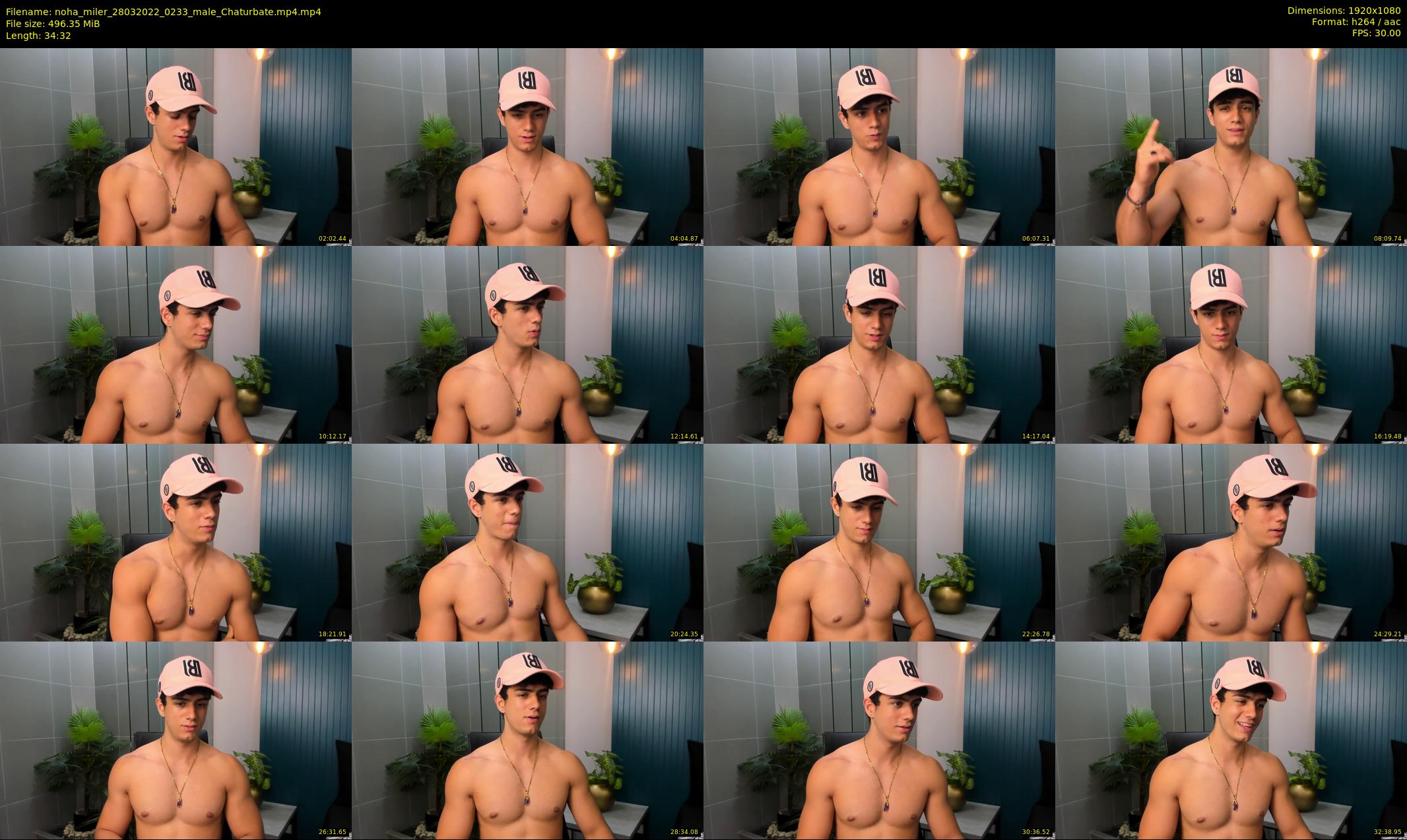 noha_miler — 35 minute Chaturbate male cam show recording, 1080p, Mar 28, 2022