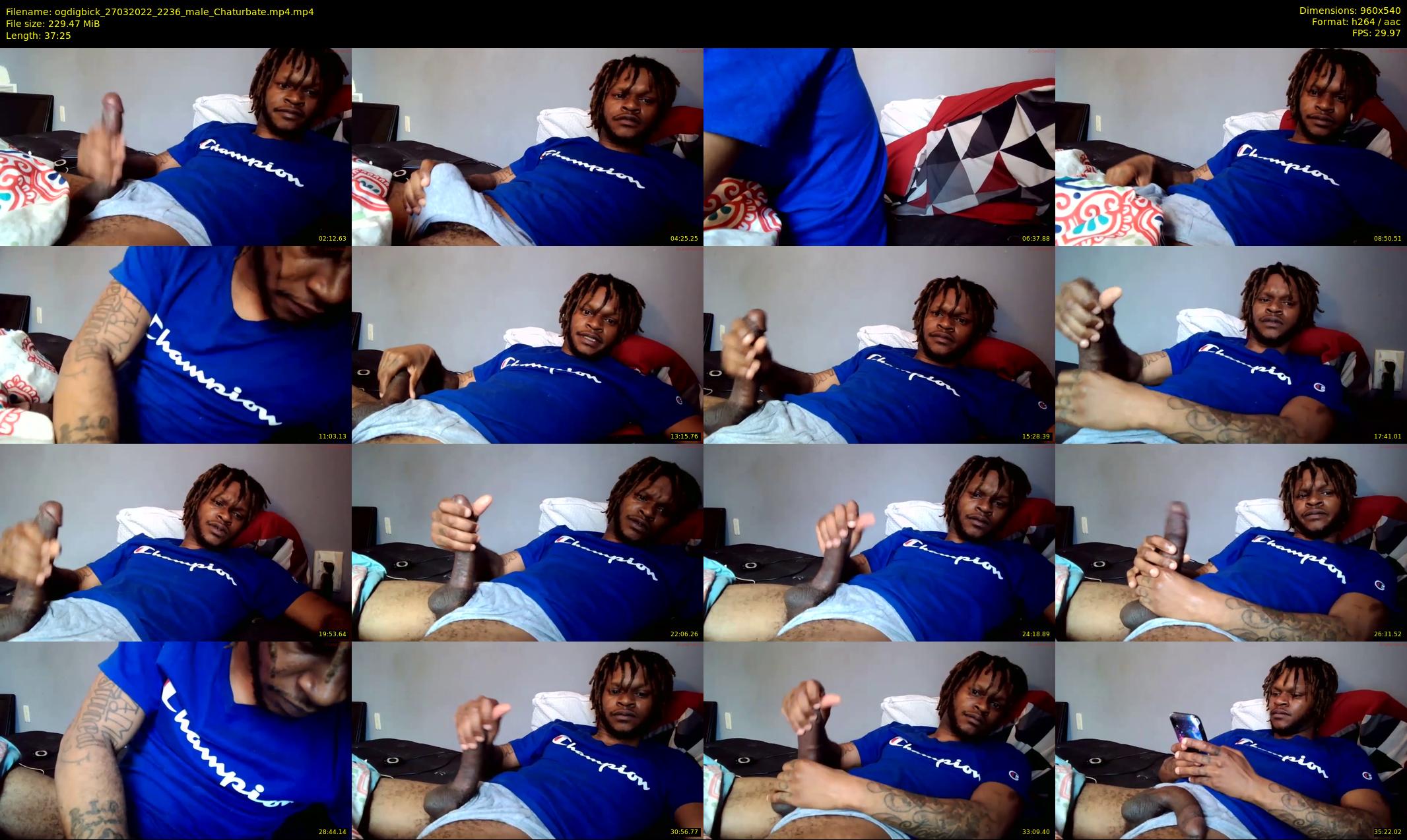 ogdigbick — 38 minute Chaturbate male cam show recording, 480p, Mar 27, 2022