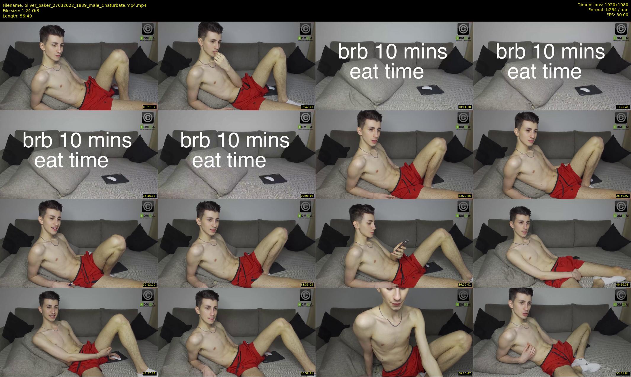 oliver_baker — 57 minute Chaturbate male cam show recording, 1080p, Mar 27, 2022