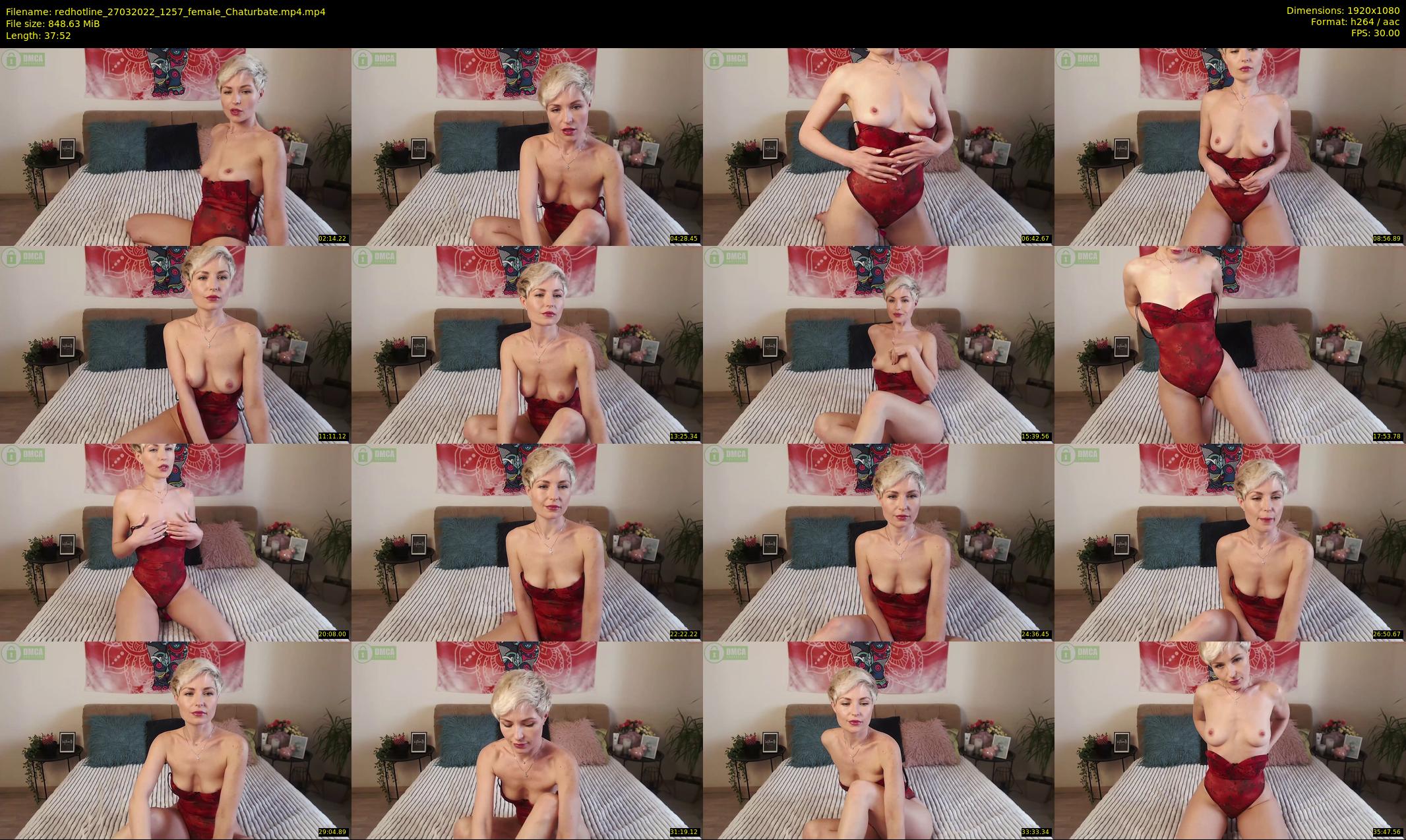redhotline — 38 minute Chaturbate female cam show recording, 1080p, Mar 27, 2022